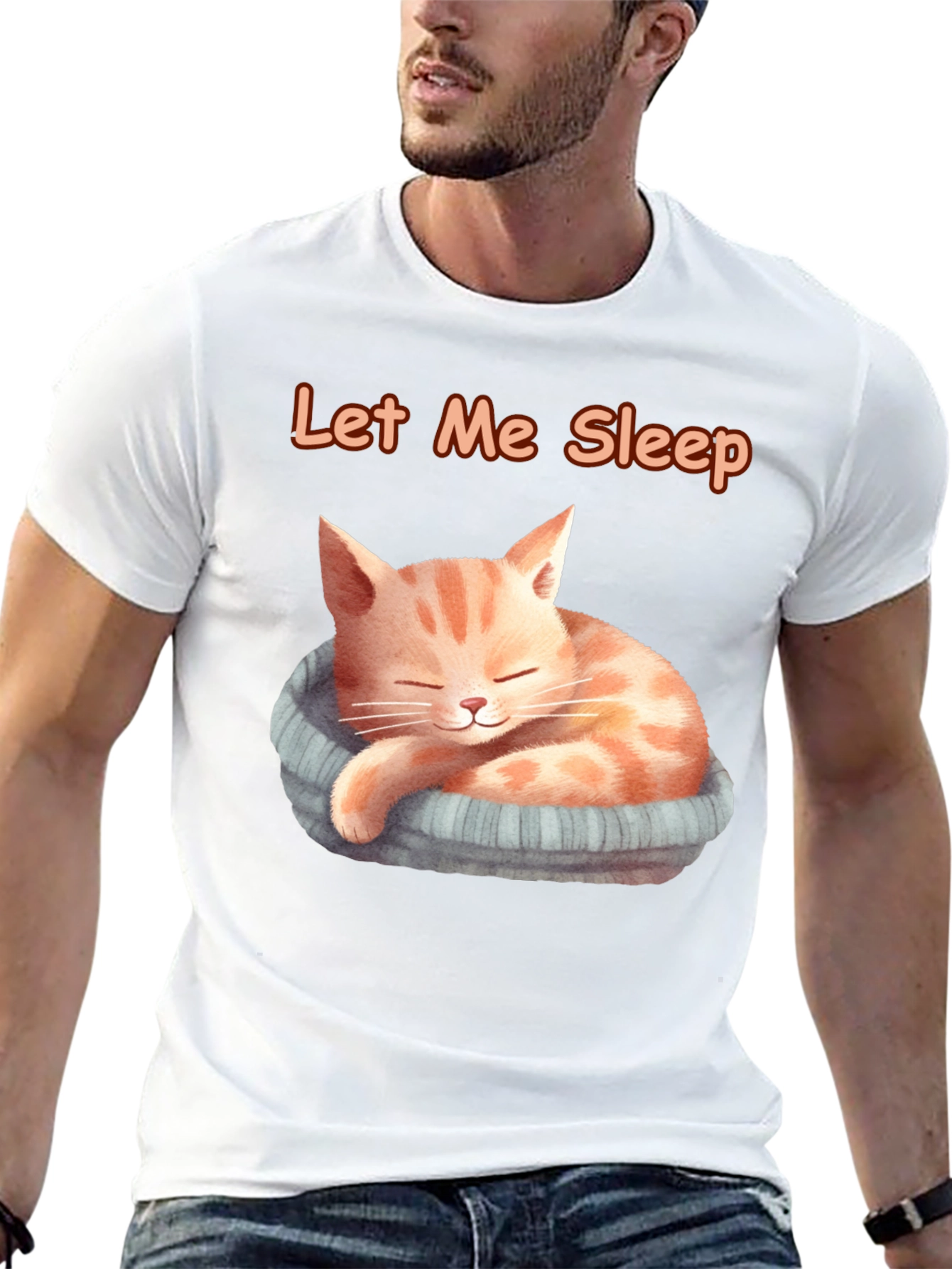 Let Me Sleep Cat T-Shirt
