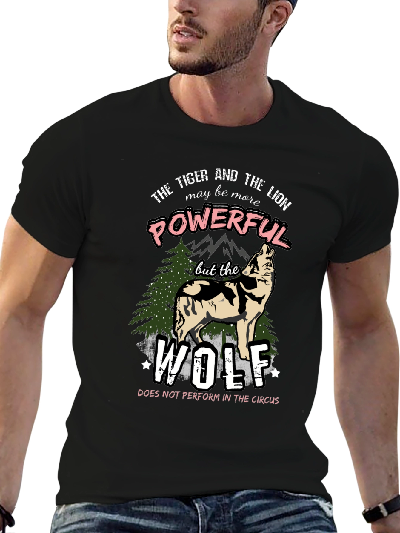 The Wolf Powerful T-Shirt