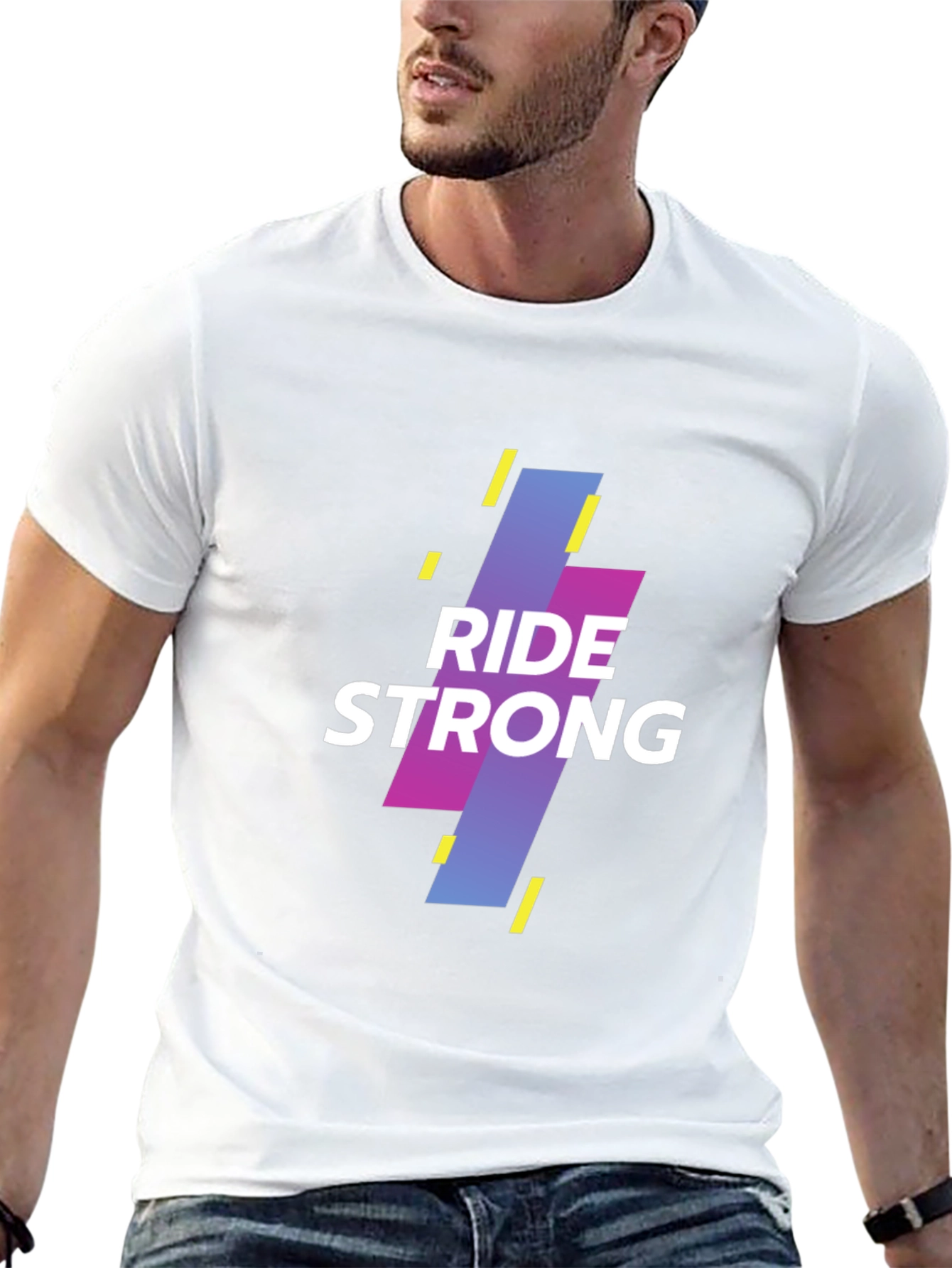 Ride Strong Graphic Tee - Black