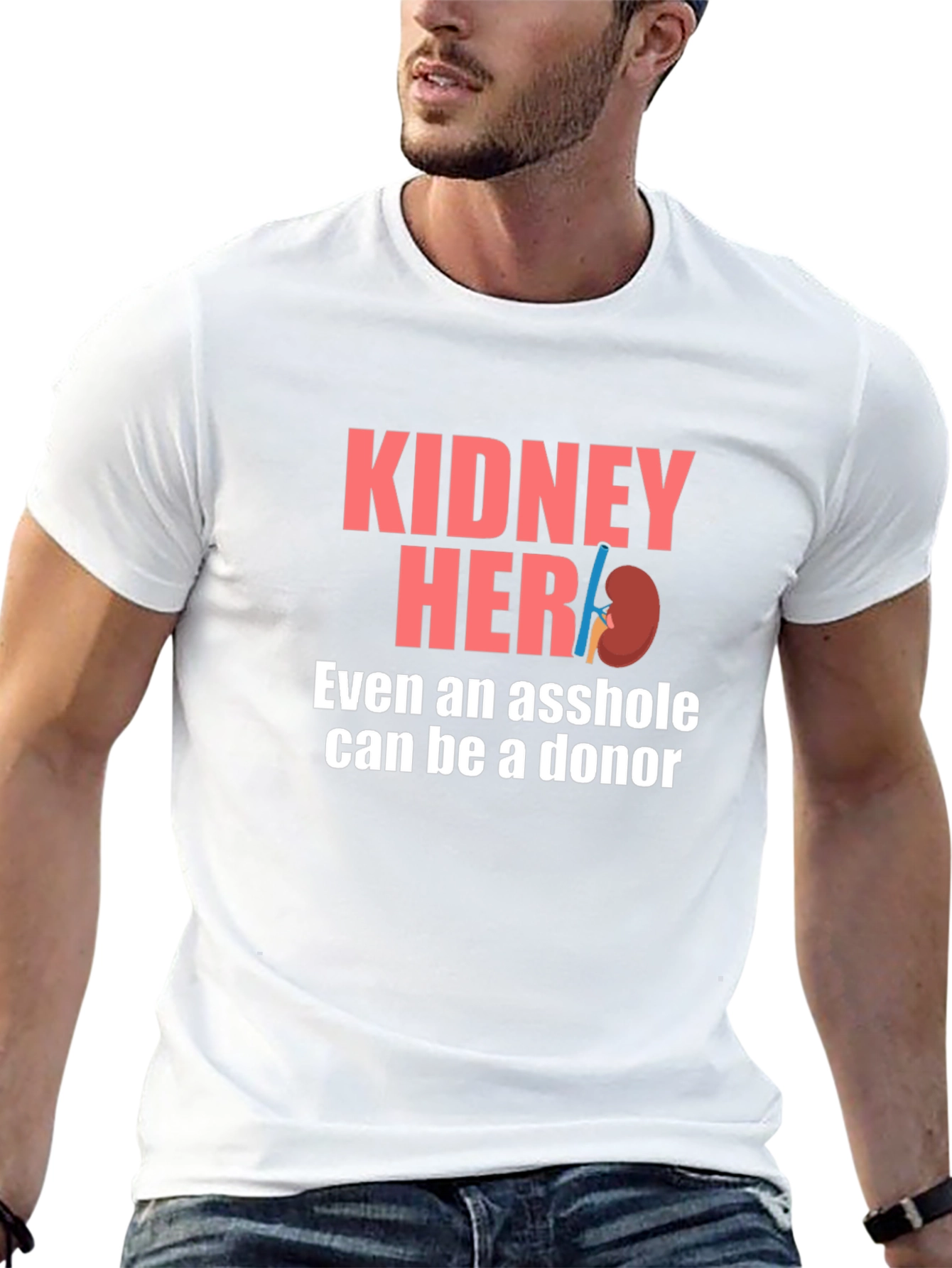 Kidney Hero Organ Donor Awareness T-Shirt