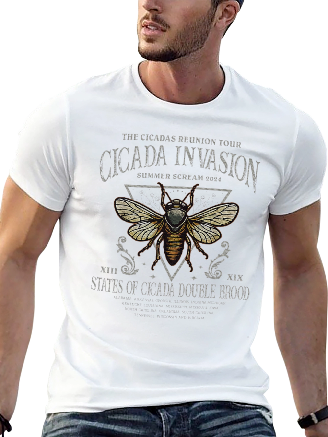 Cicada Invasion 2024 Reunion Tour T-Shirt
