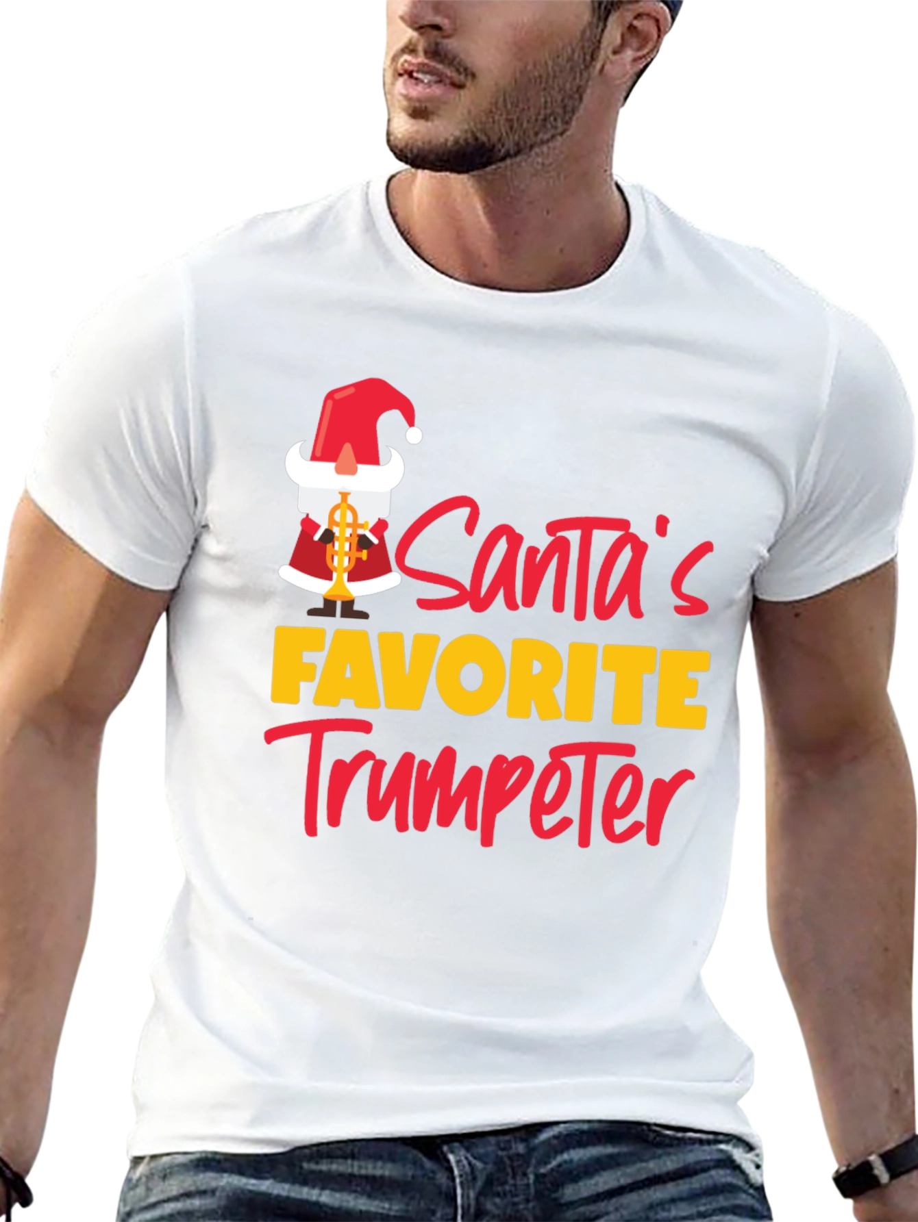 Santas Favorite Trumpeter T-Shirt