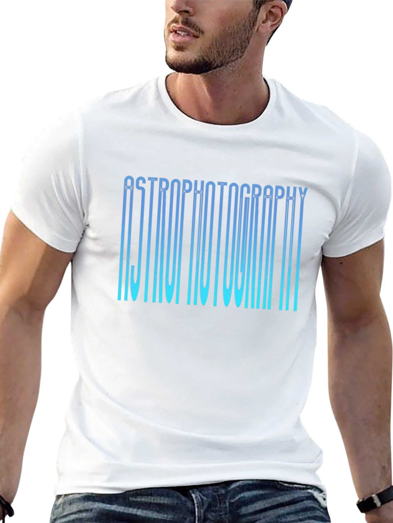 Astrophotography Black Graphic Tee