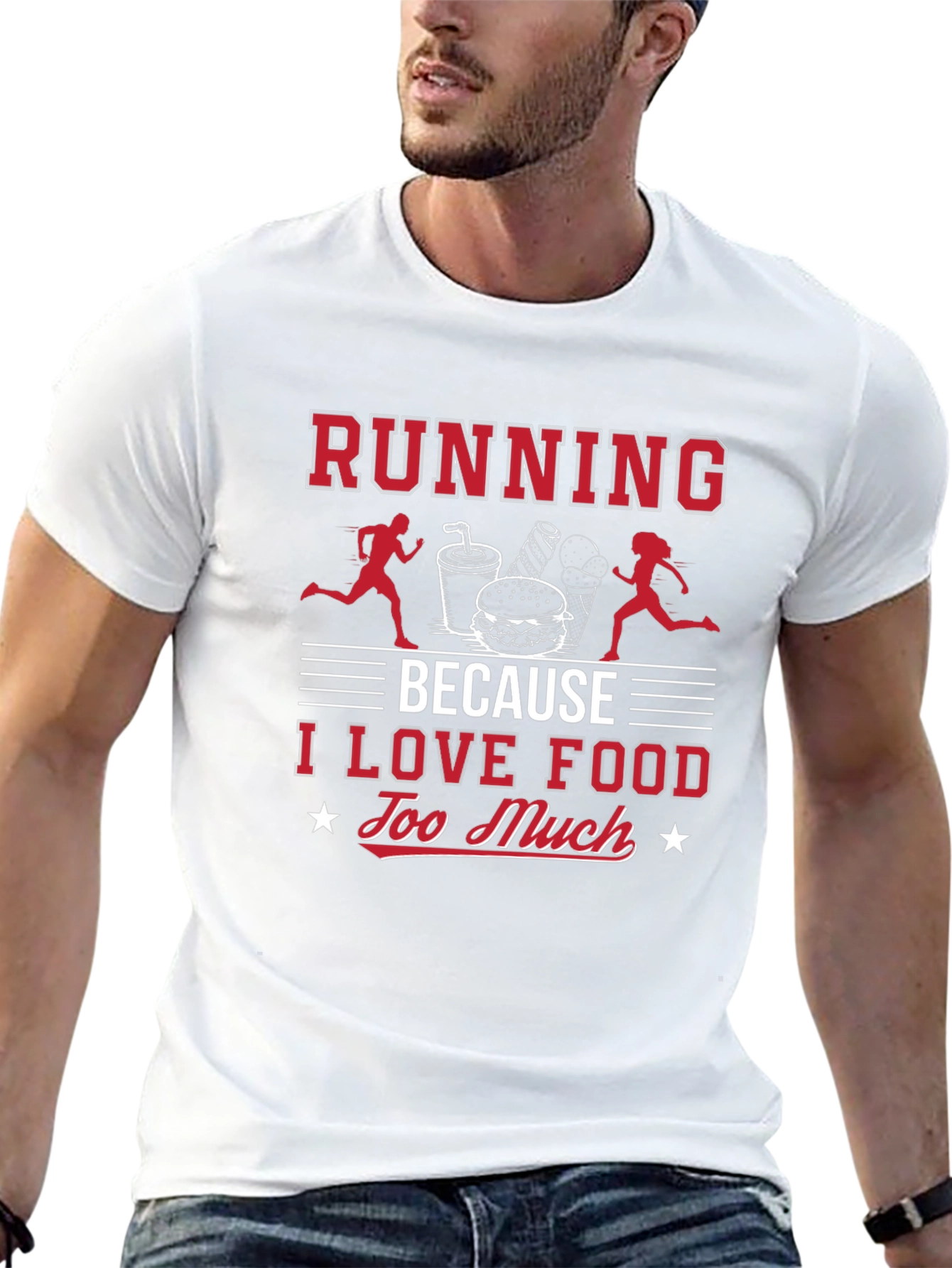 Running Because I Love Food T-Shirt