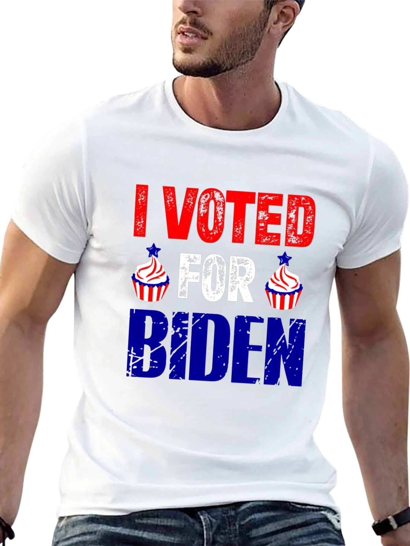 I Voted For Biden Patriotic T-Shirt