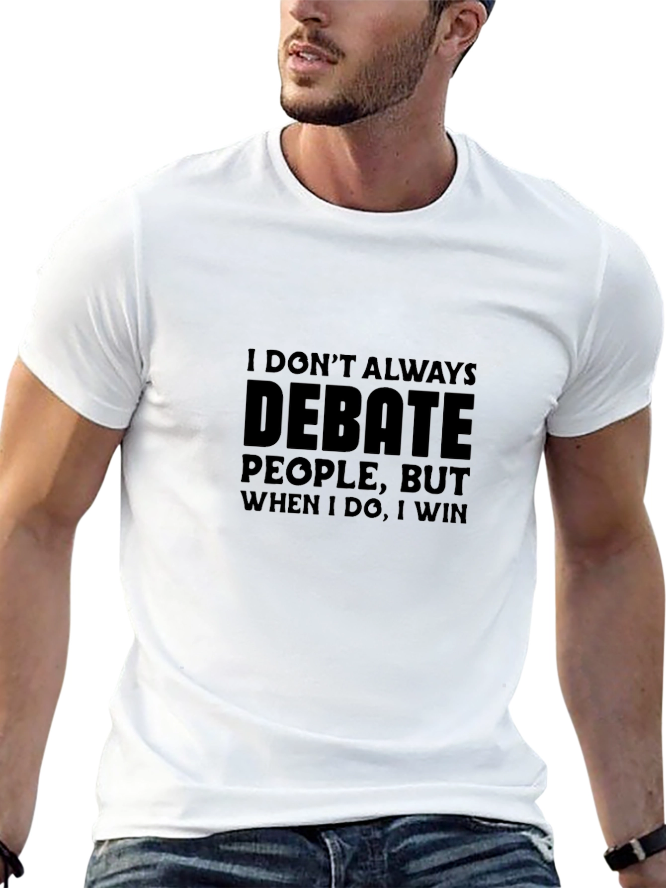 Debate Humor Black T-Shirt