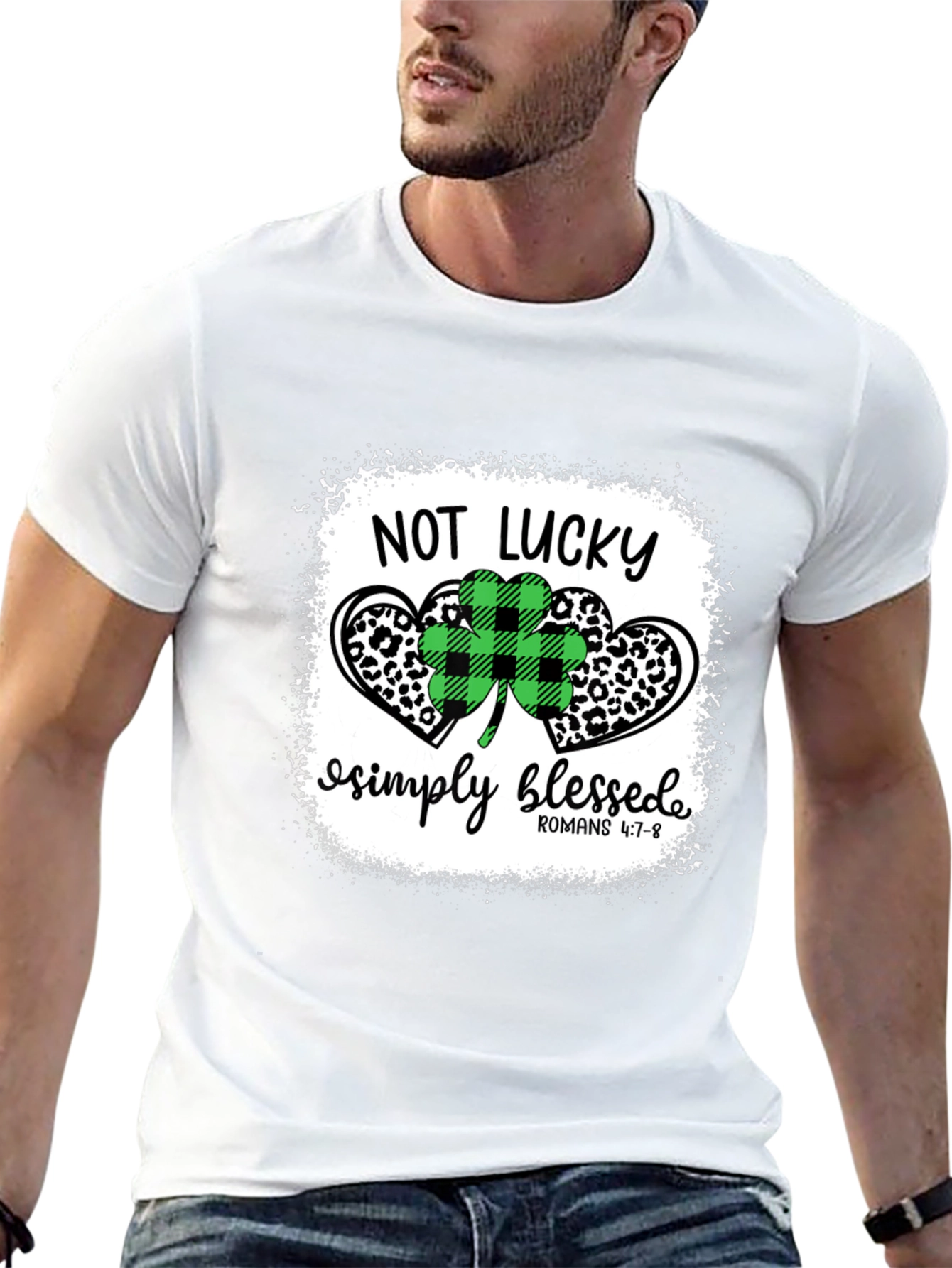 Not Lucky Simply Blessed T-Shirt