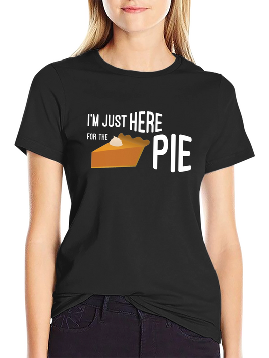 Funny Thanksgiving Pie Graphic T-Shirt