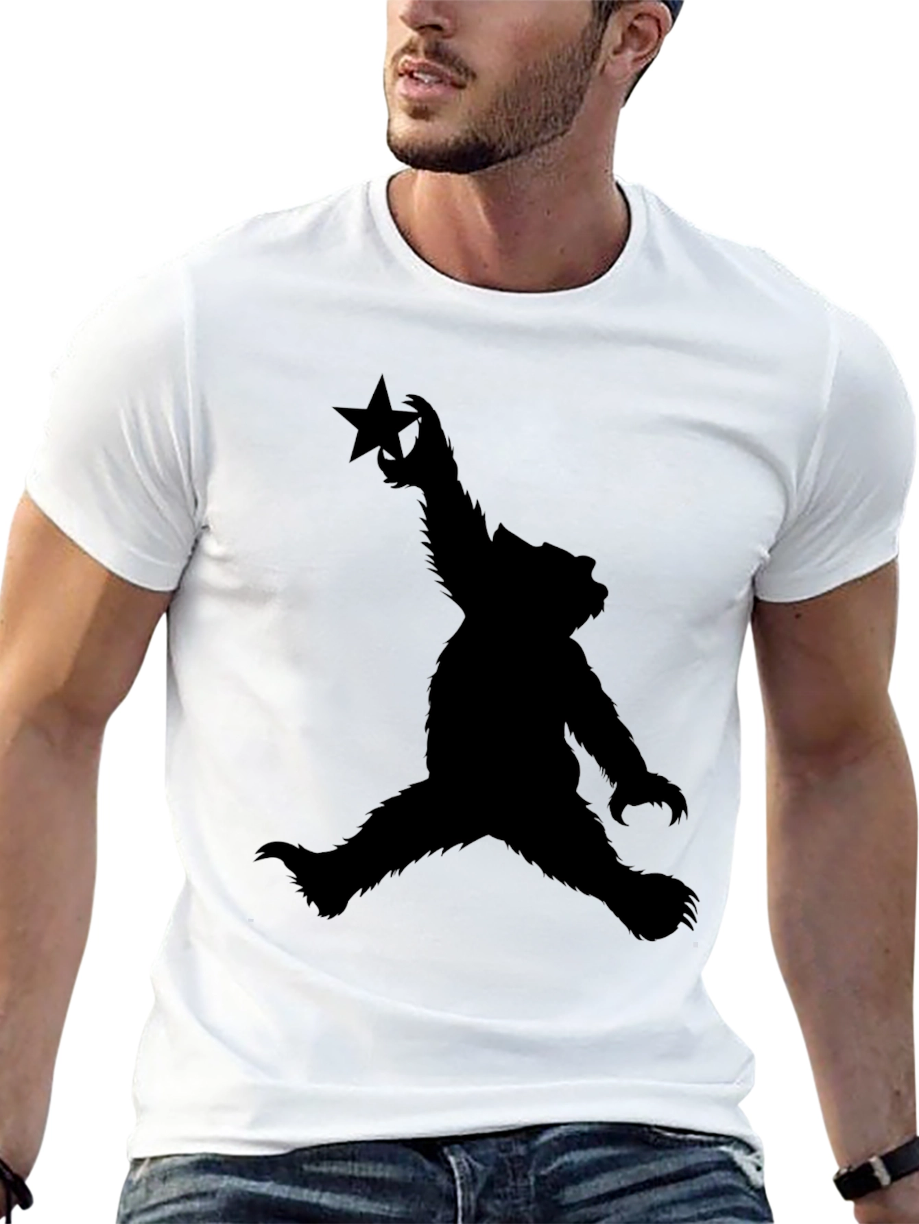 Sasquatch Dunk T-Shirt - Black Graphic Tee