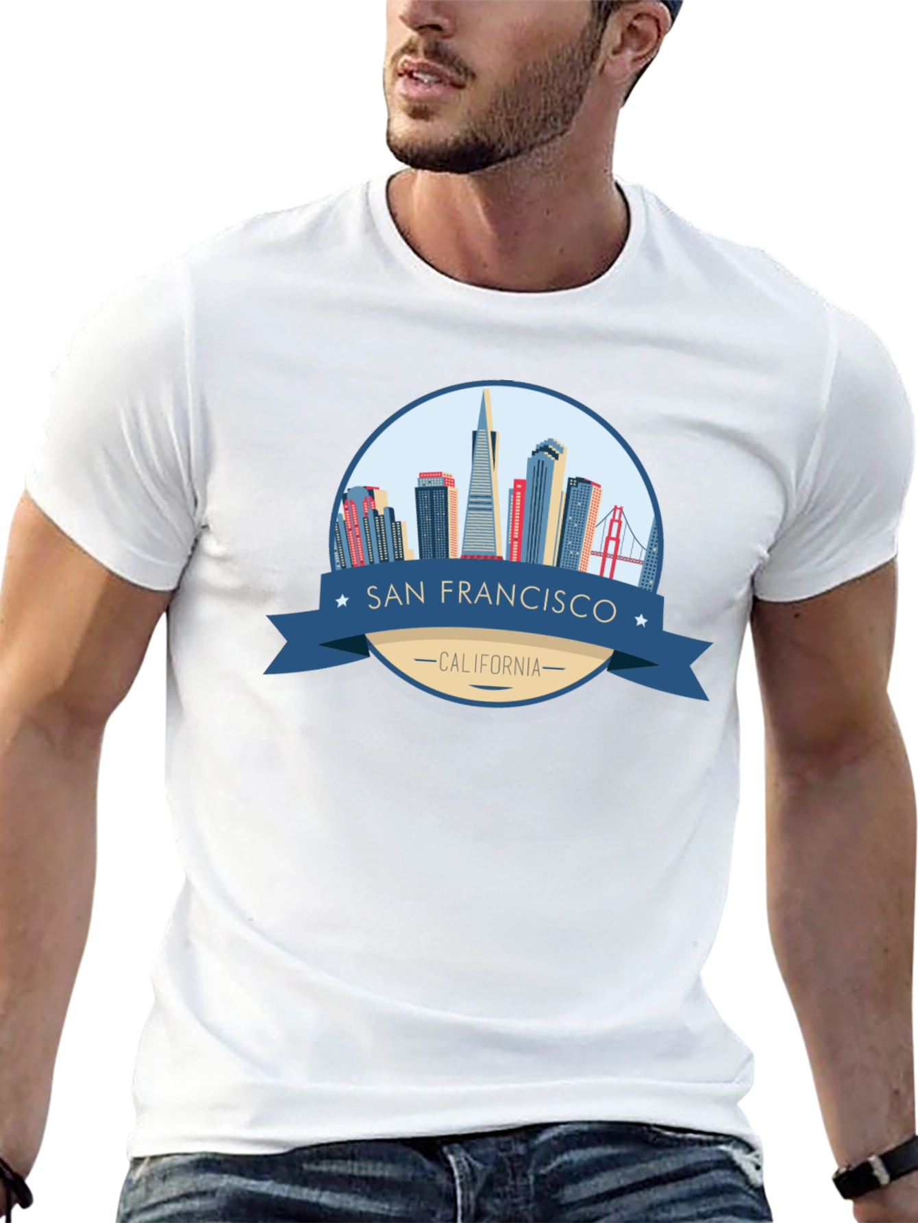 San Francisco California Graphic T-Shirt