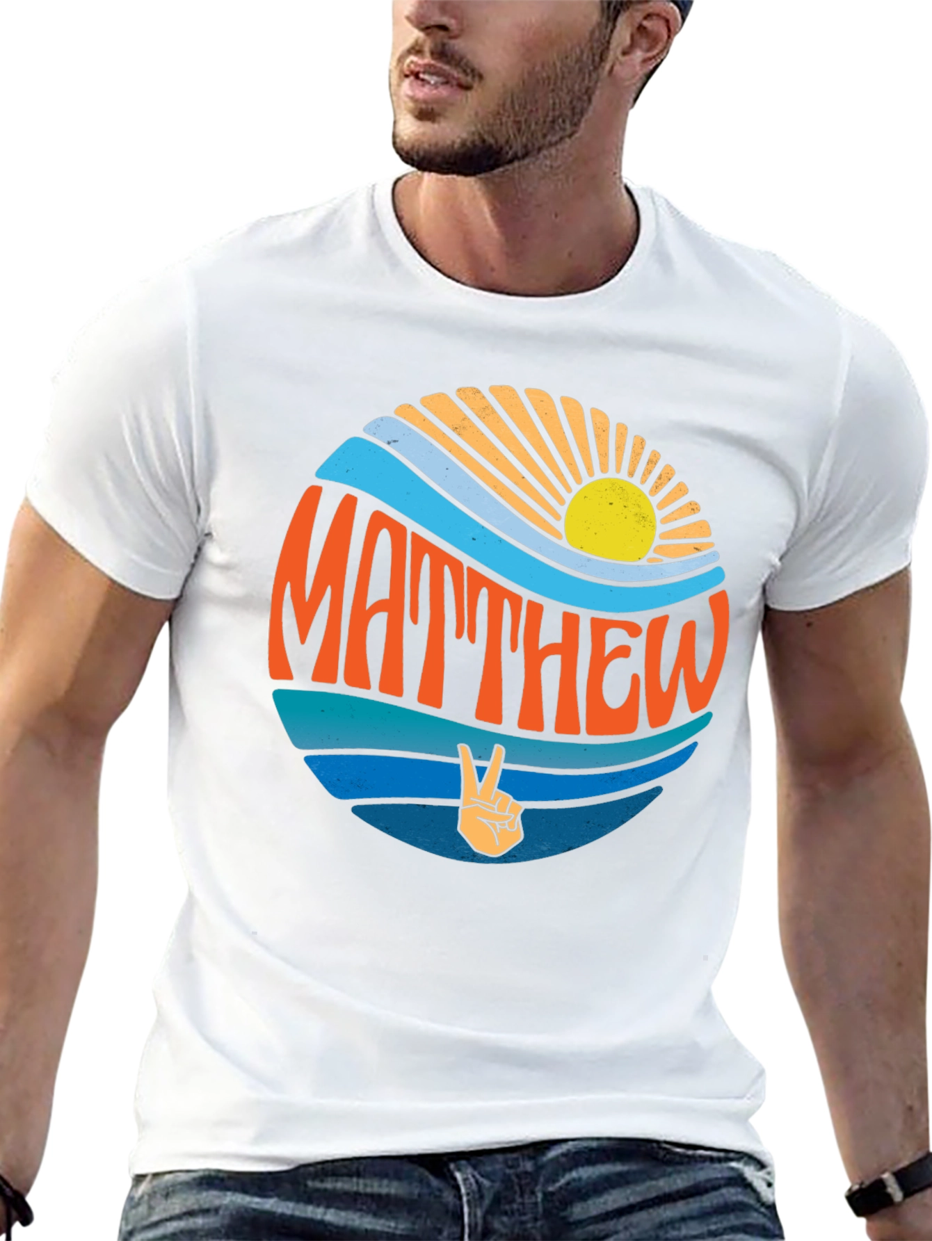 Matthew Retro Graphic T-Shirt