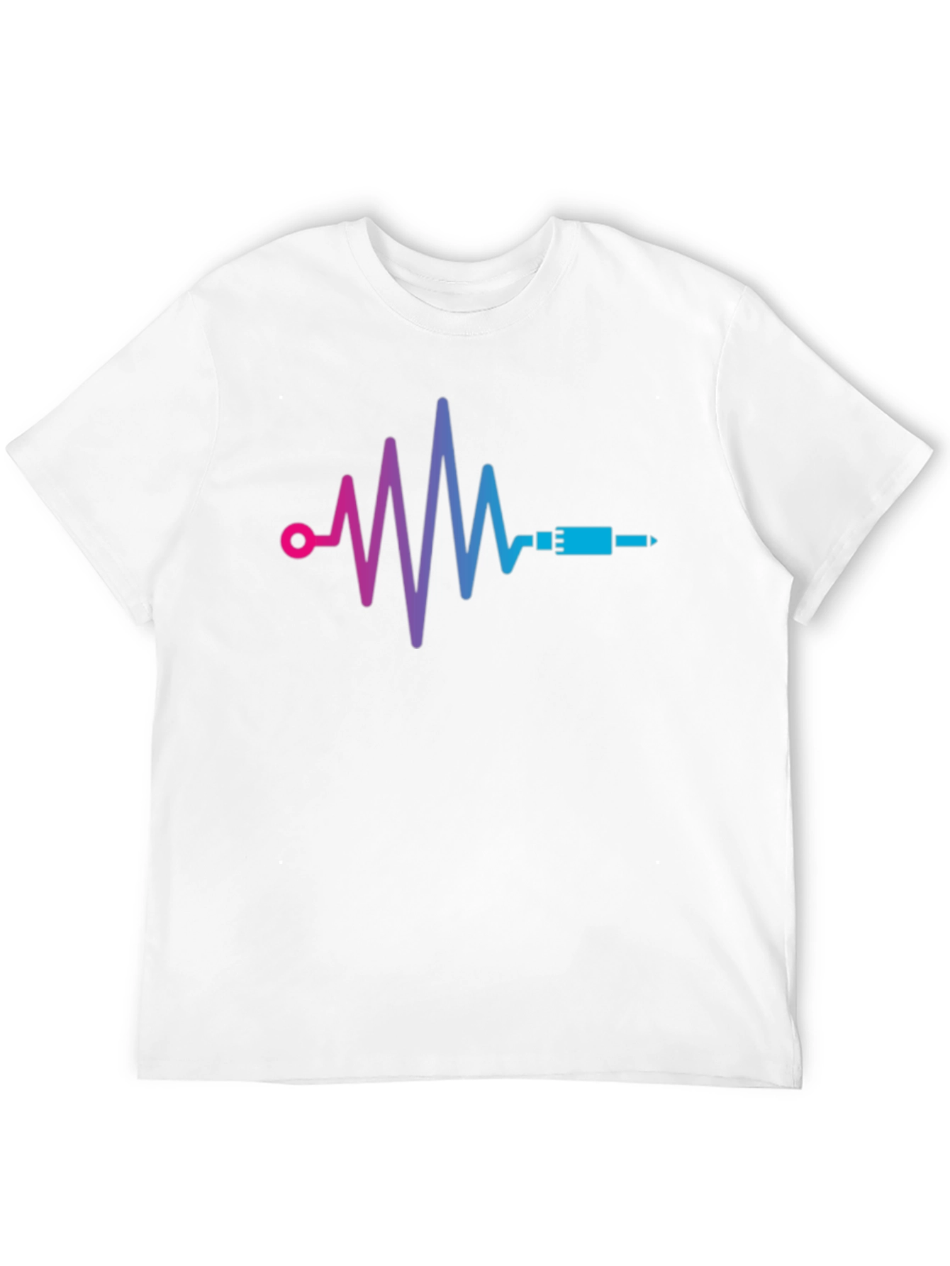 Heartbeat Audio Jack Graphic Tee