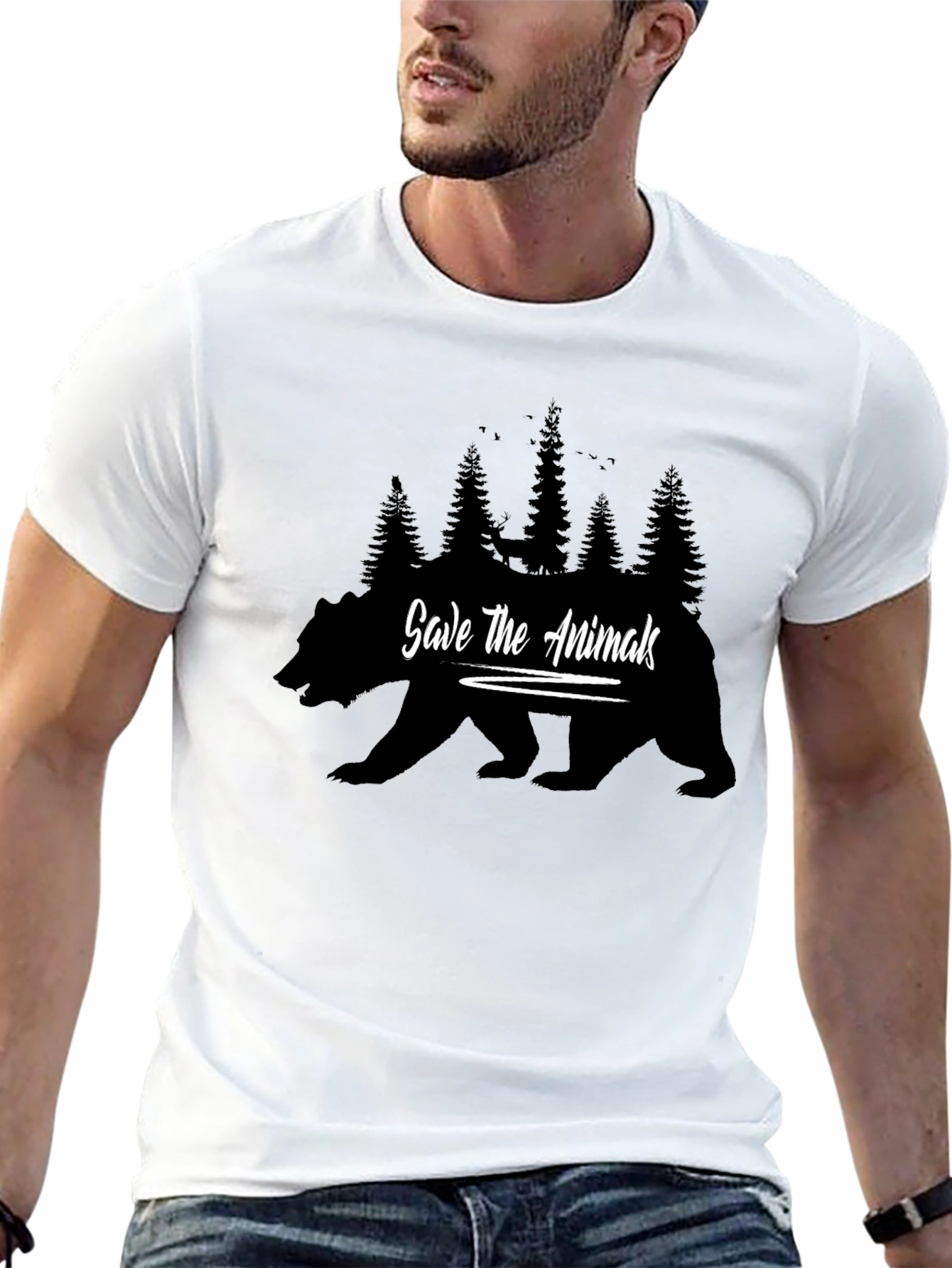 Save The Animals Graphic Tee