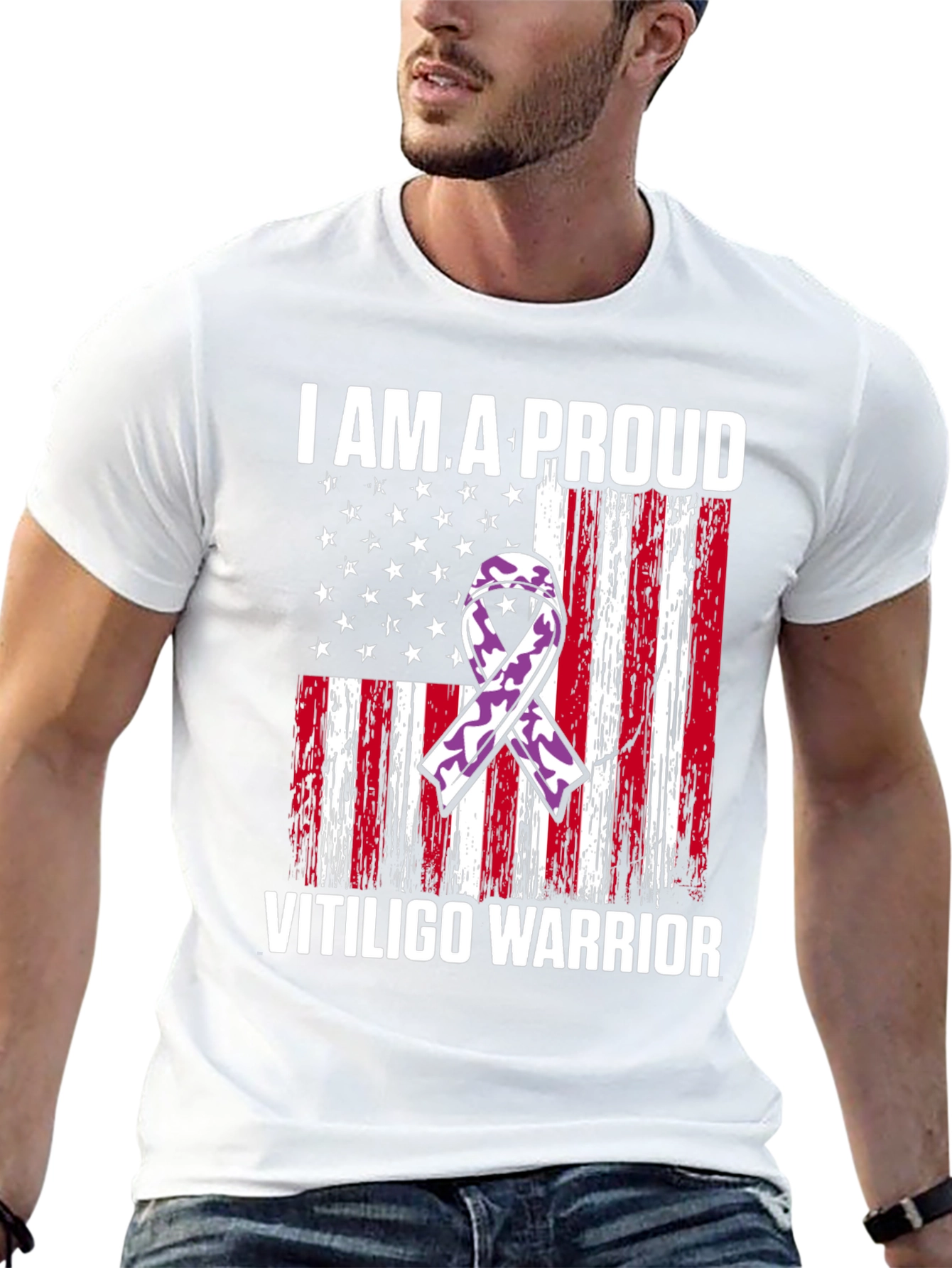 Proud Vitiligo Warrior T-Shirt