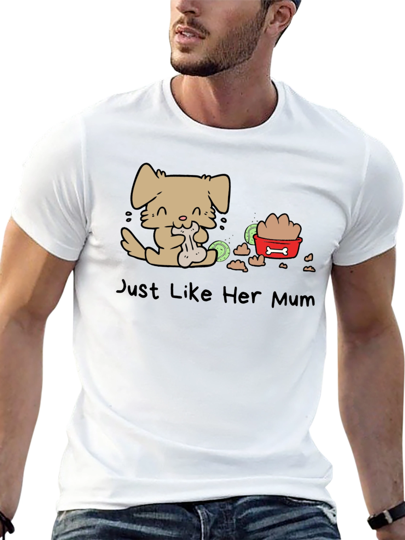 Just Like Her Mum Dog T-Shirt