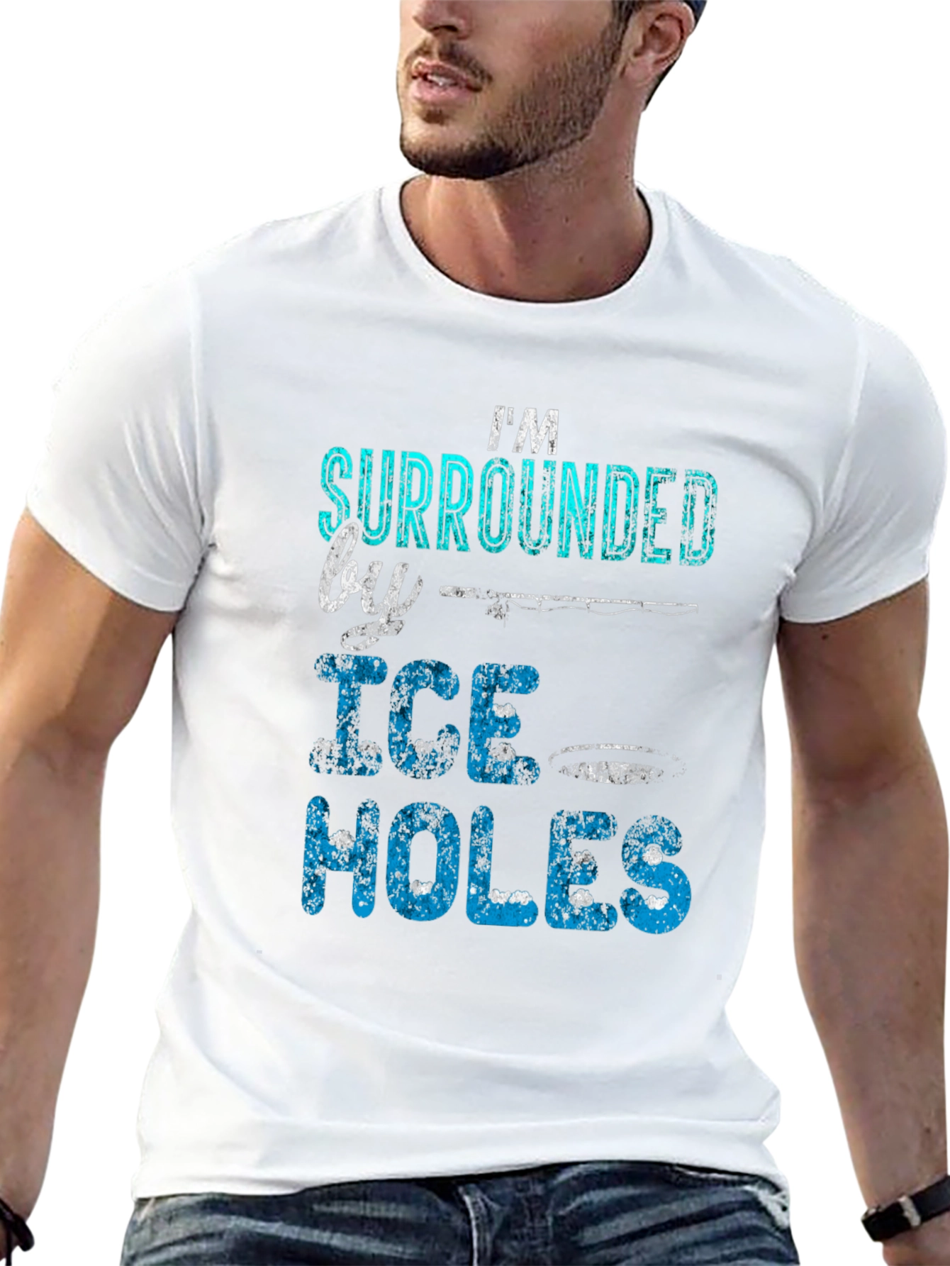 Ice Fishing Humor T-Shirt