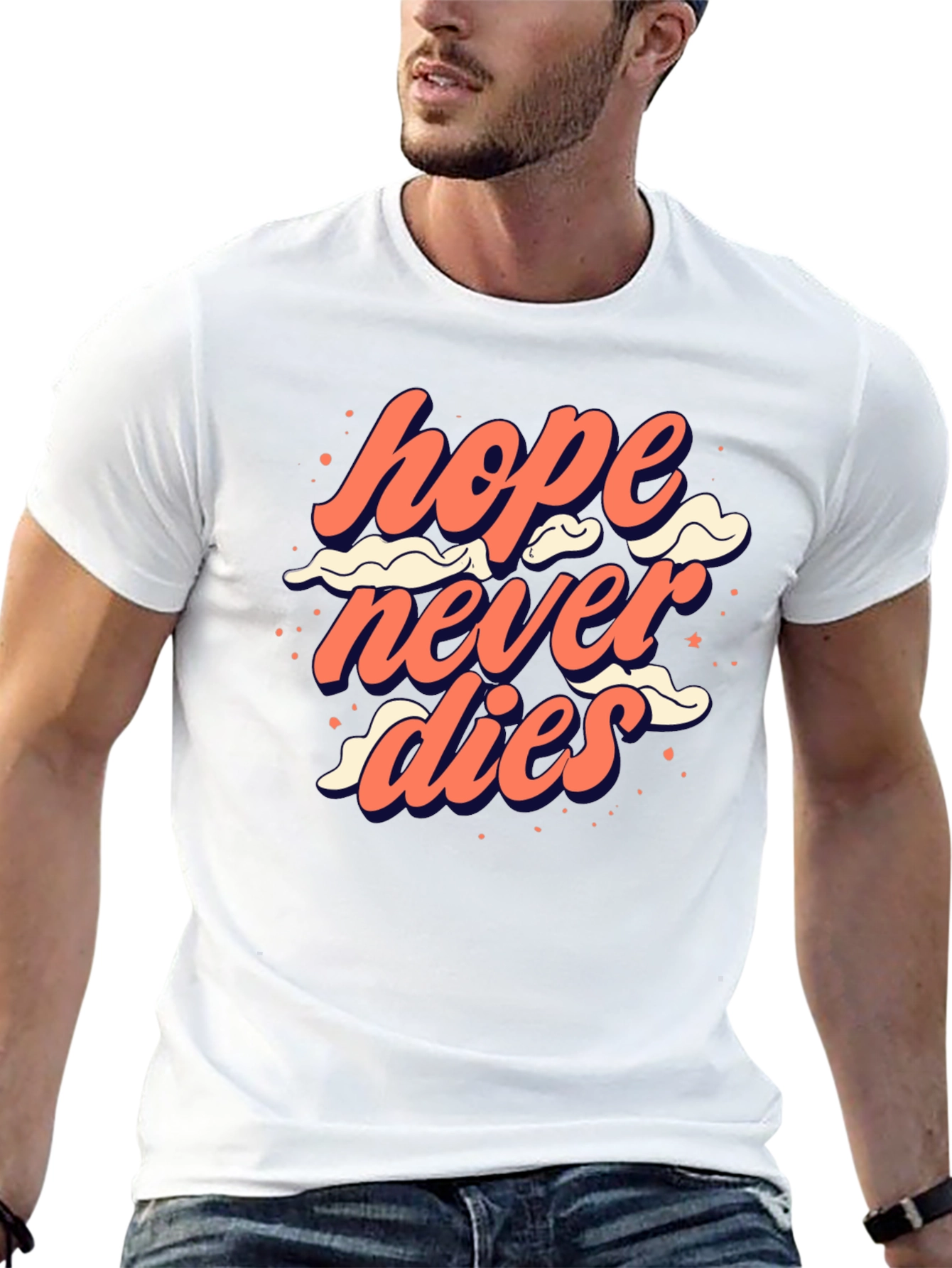 Hope Never Dies Graphic Tee - Trendy Comfort