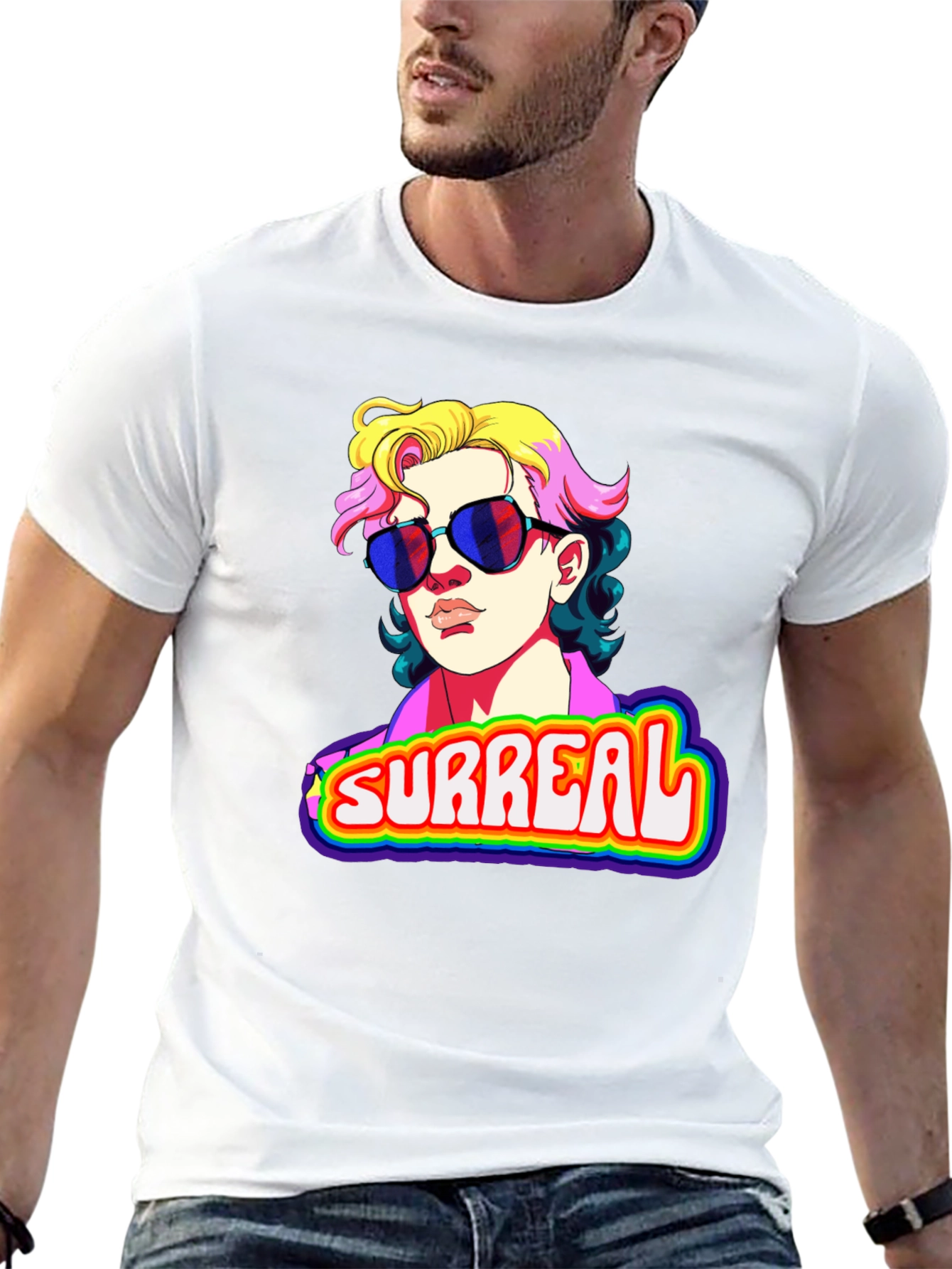 Surreal Retro Graphic Tee