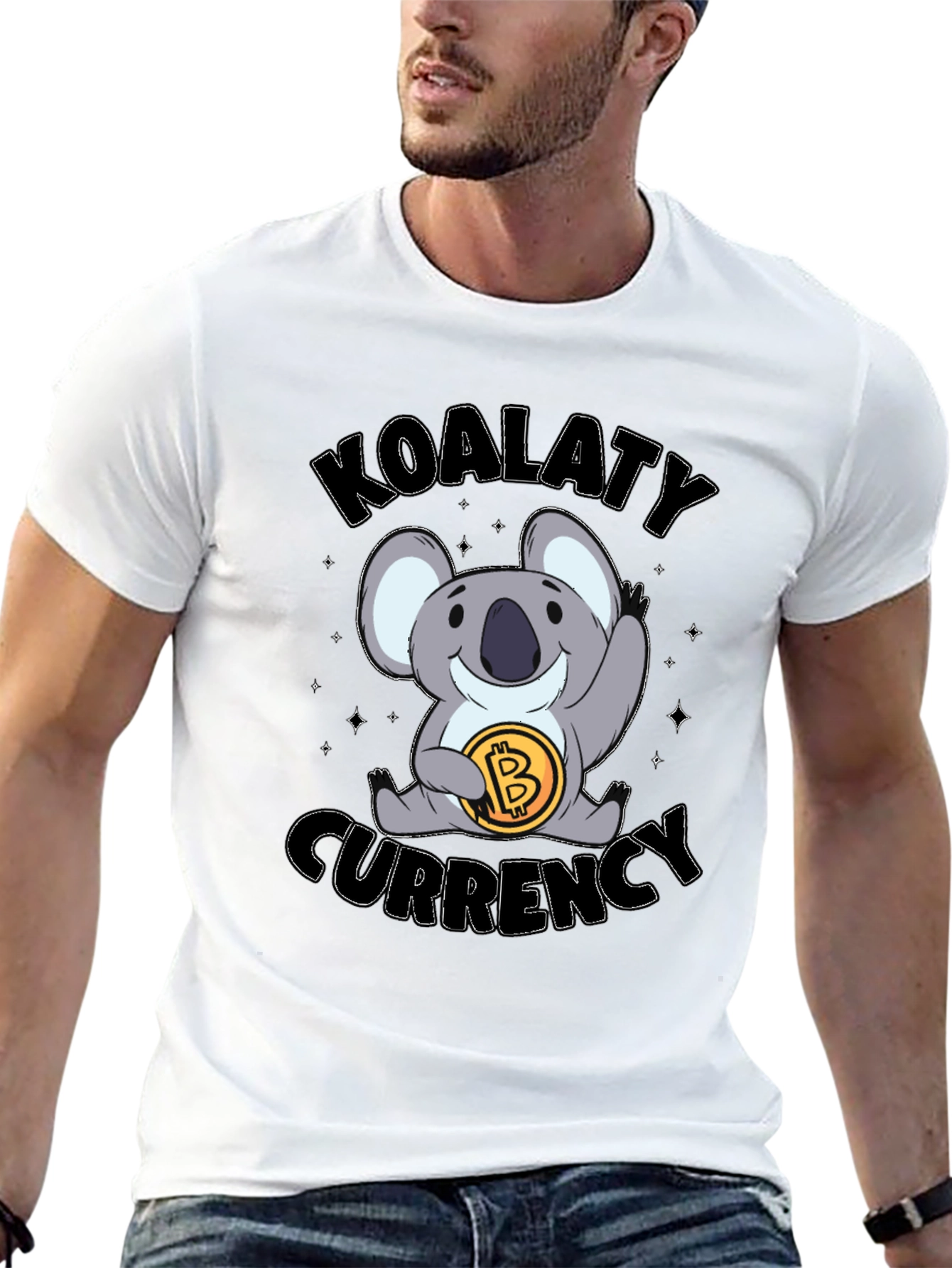 Koalaty Currency T-Shirt - Bitcoin Koala Tee