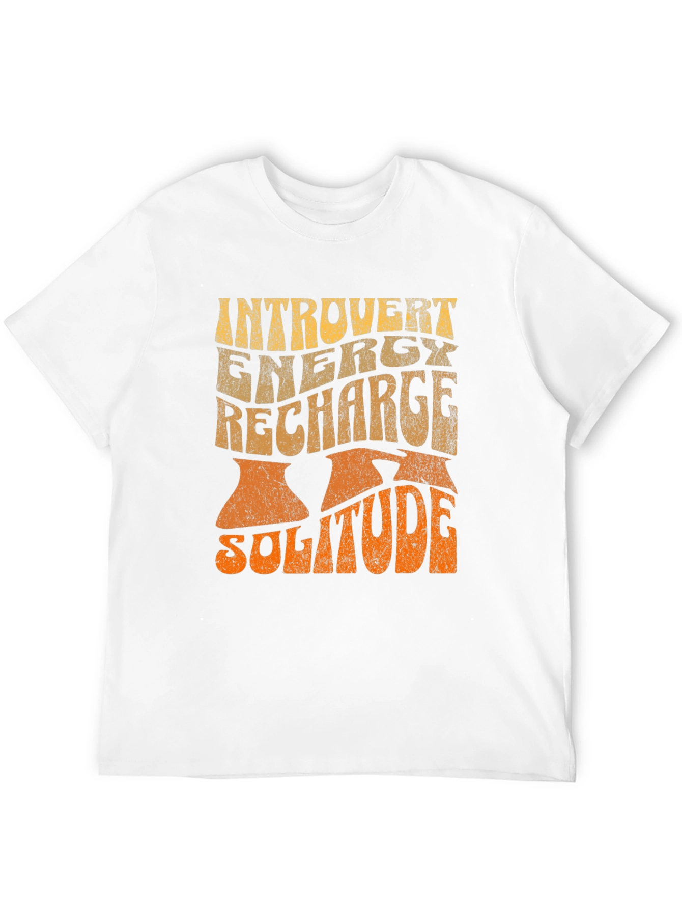 Introvert Energy T-Shirt - Recharge Solitude