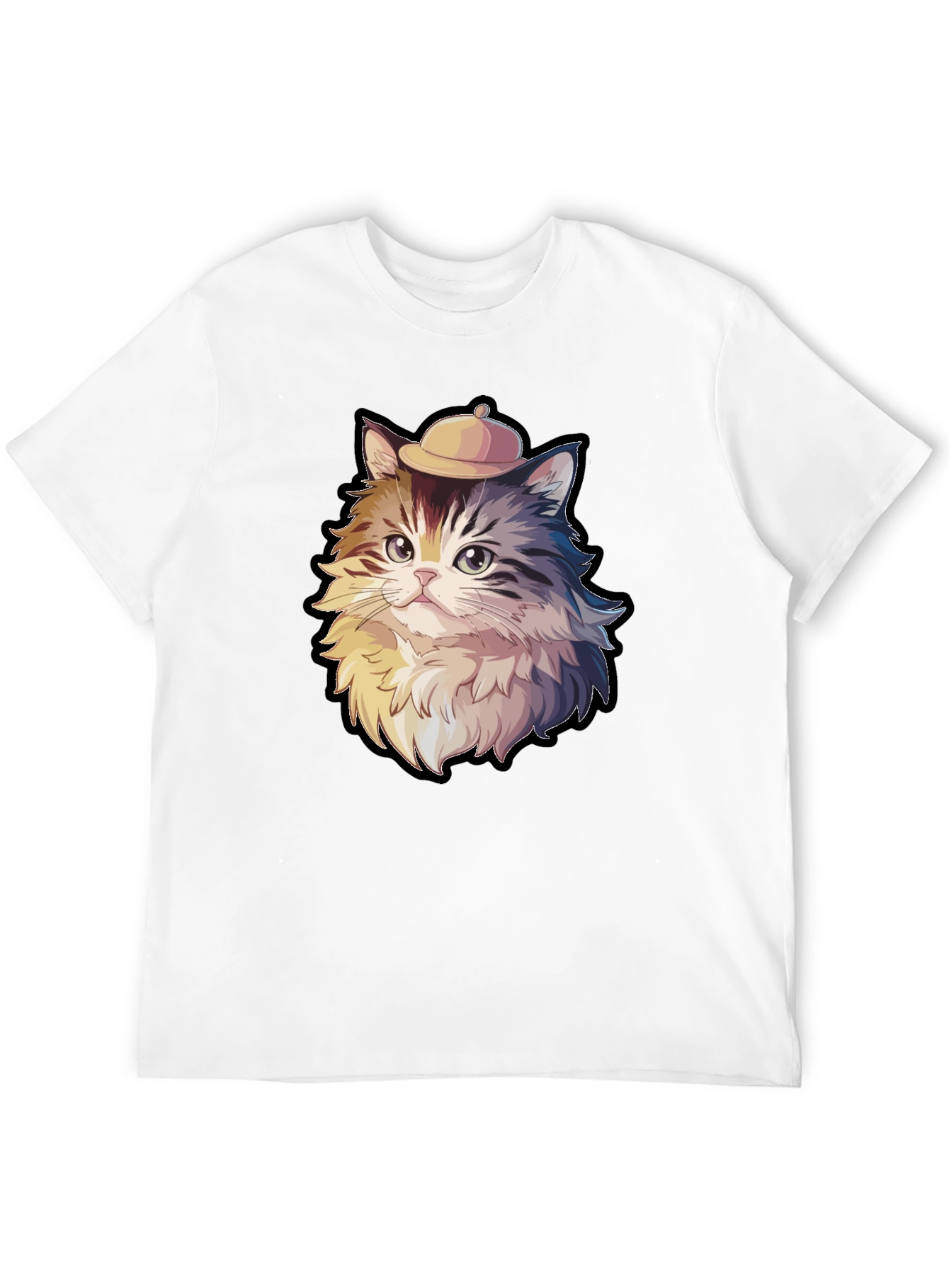 Cat in Hat Graphic Tee