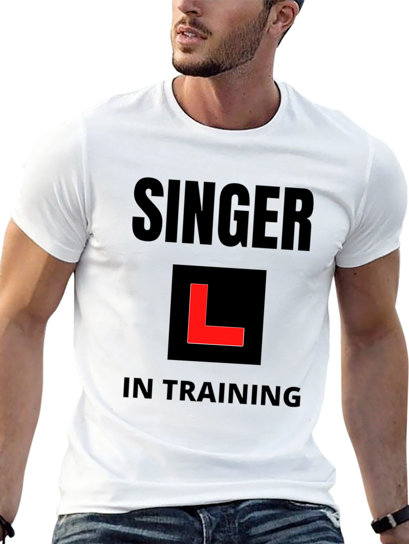 Singer in Training Black T-Shirt