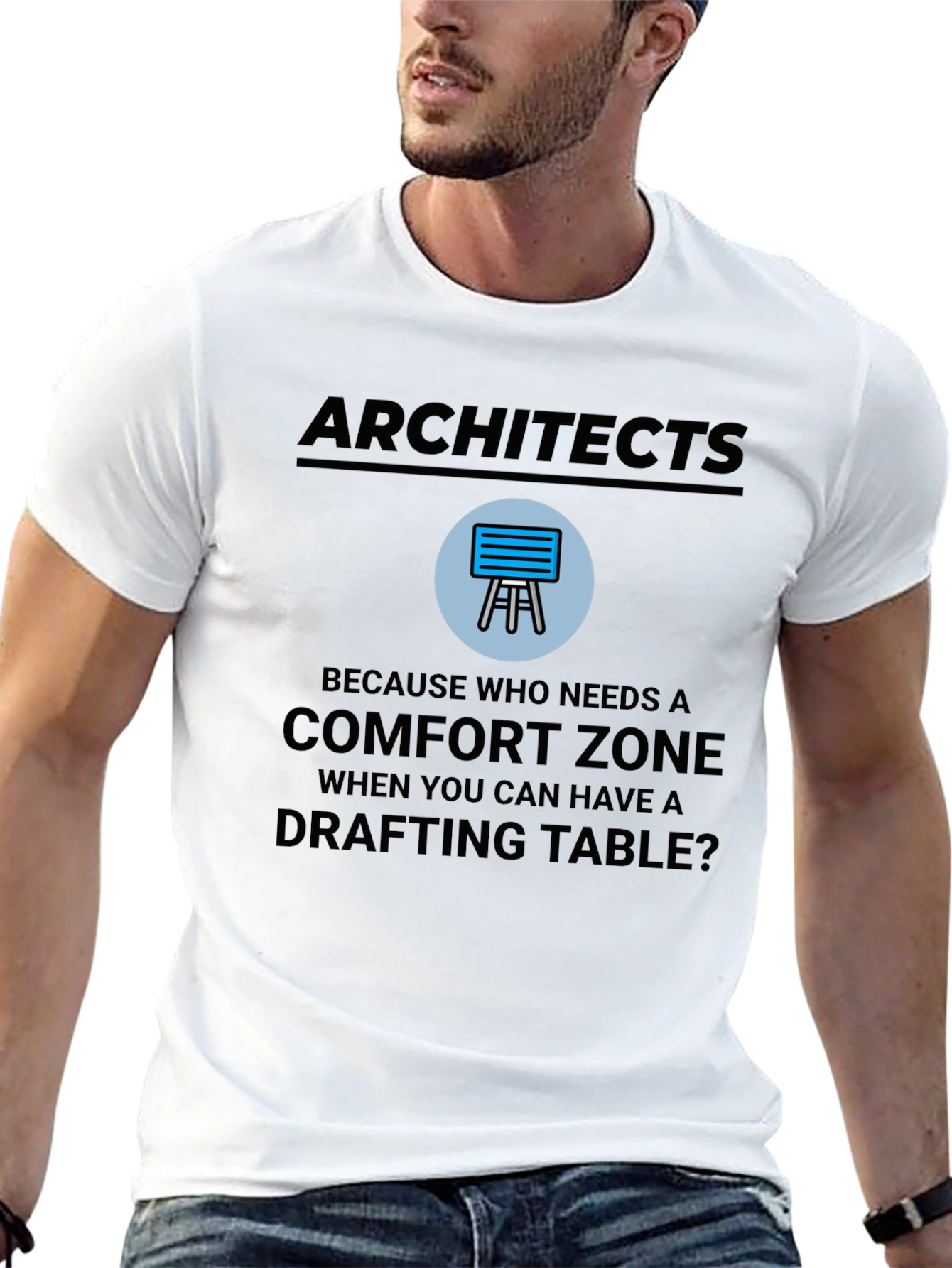 Architects Drafting Table Comfort Zone T-Shirt