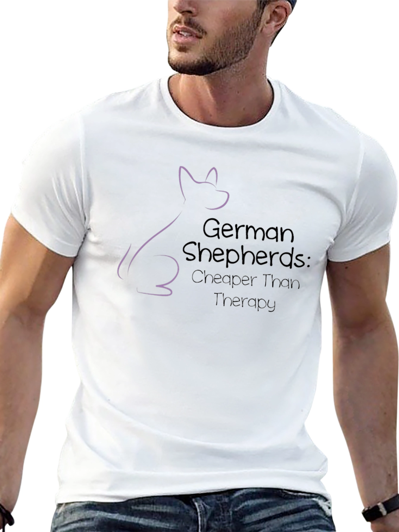 German Shepherd Therapy T-Shirt