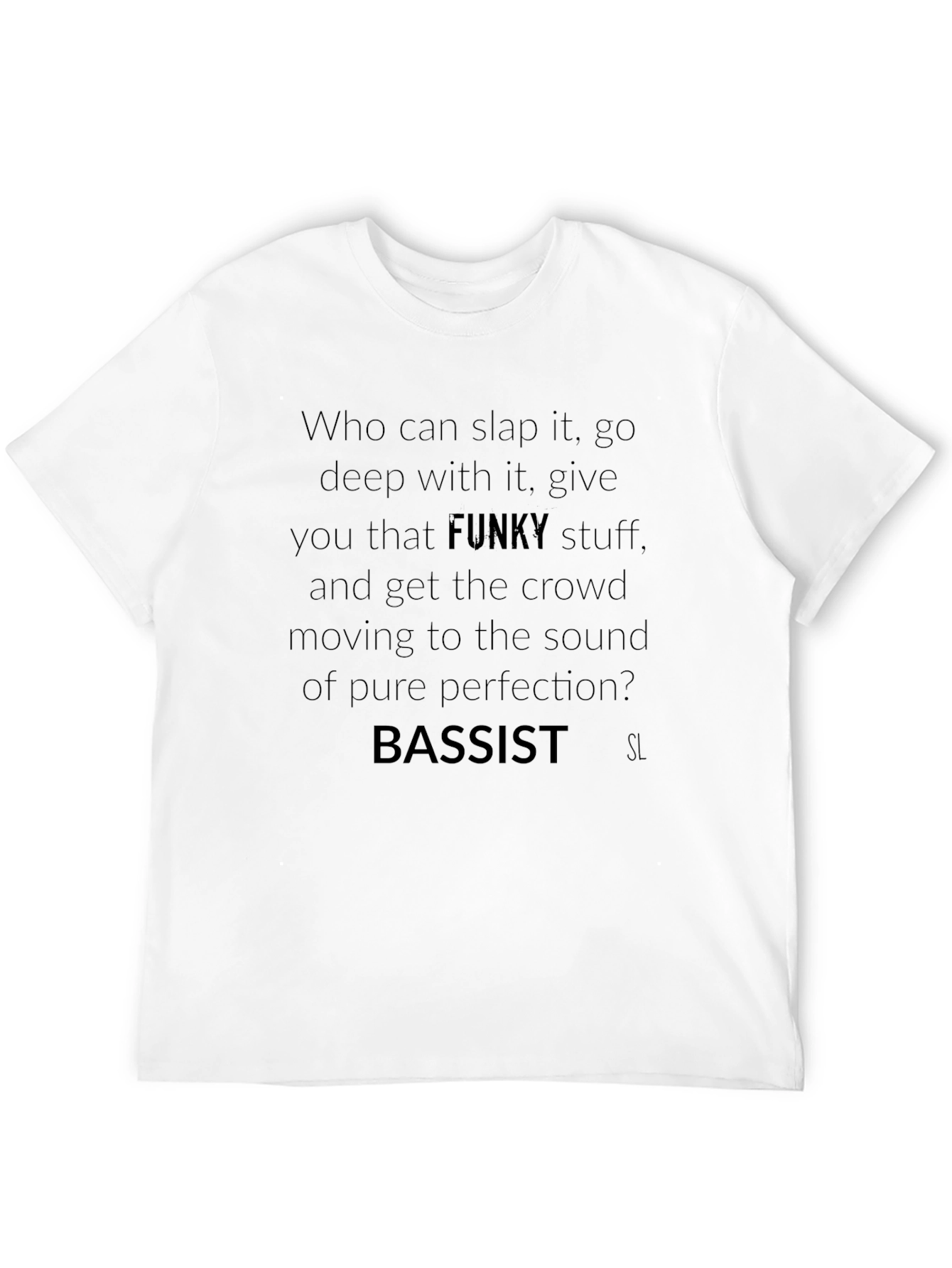 Funky Bassist Graphic T-Shirt