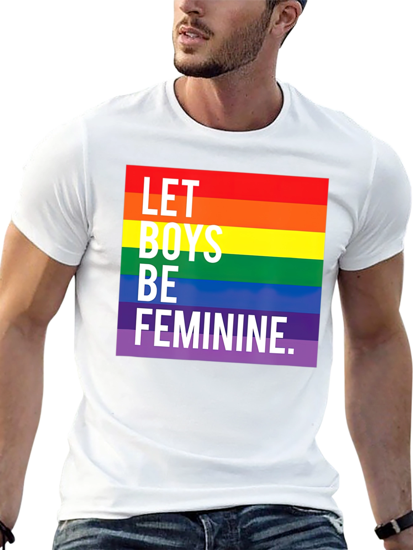 Let Boys Be Feminine Pride T-Shirt