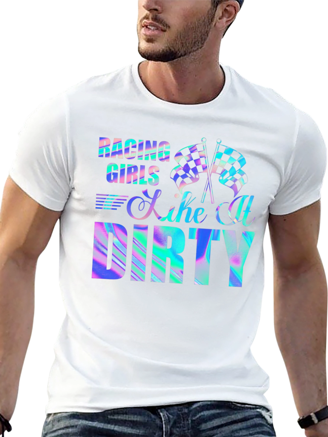 Racing Girls Like It Dirty T-Shirt