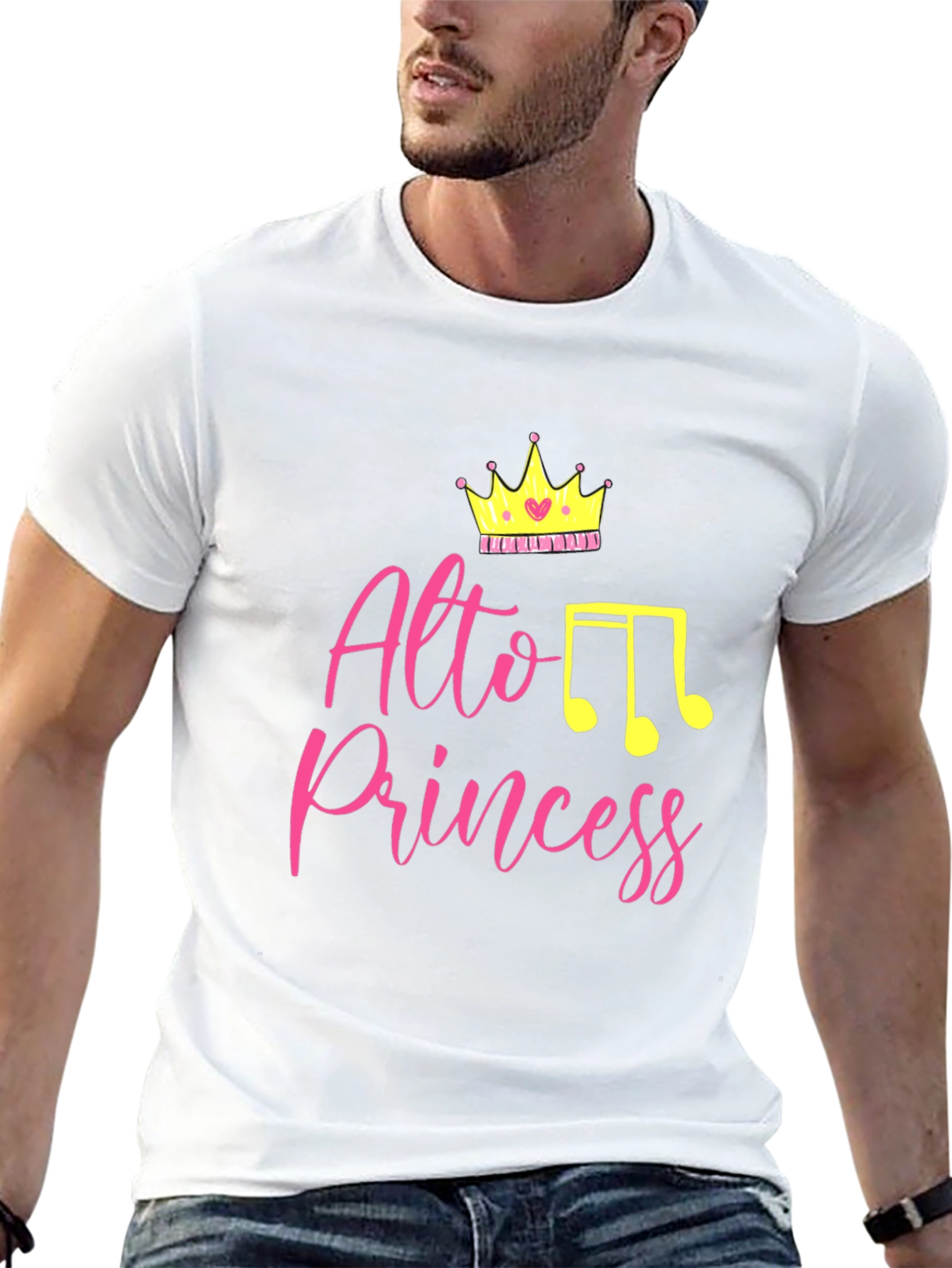 Alto Princess Graphic Tee - Music Lovers Shirt