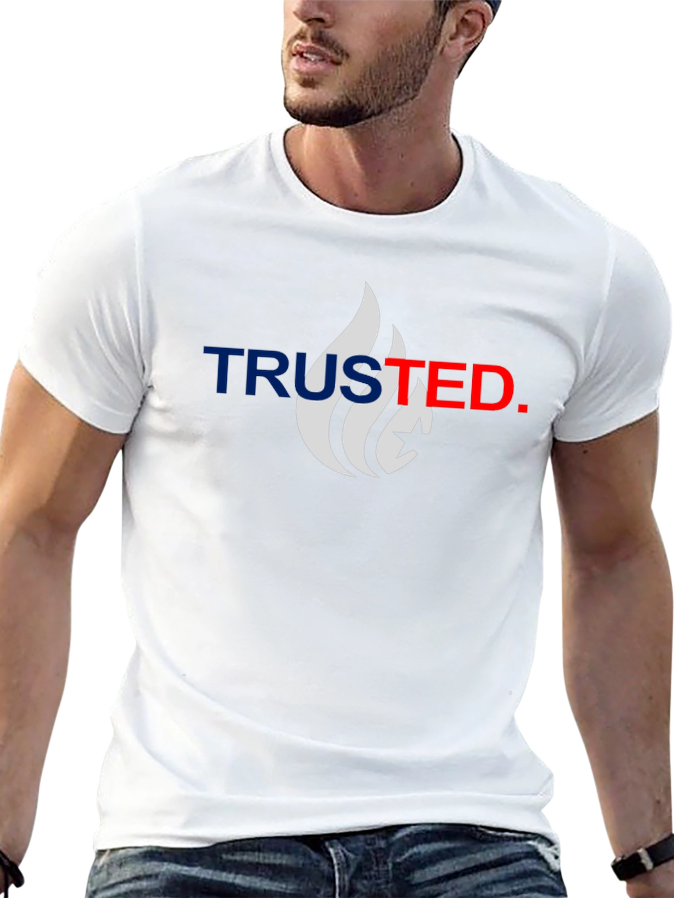 Trusted Graphic Tee - Patriotic Style T-Shirt