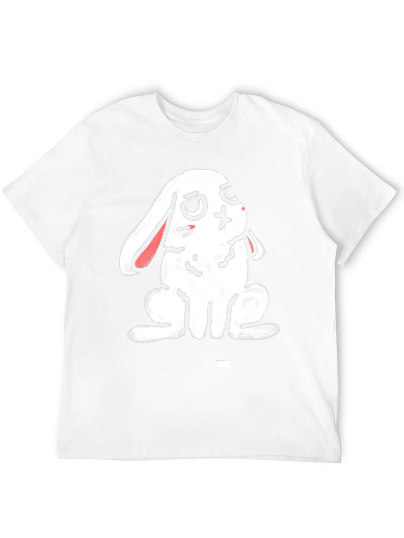 Sad Bunny Graphic Tee - Unisex Black T-Shirt