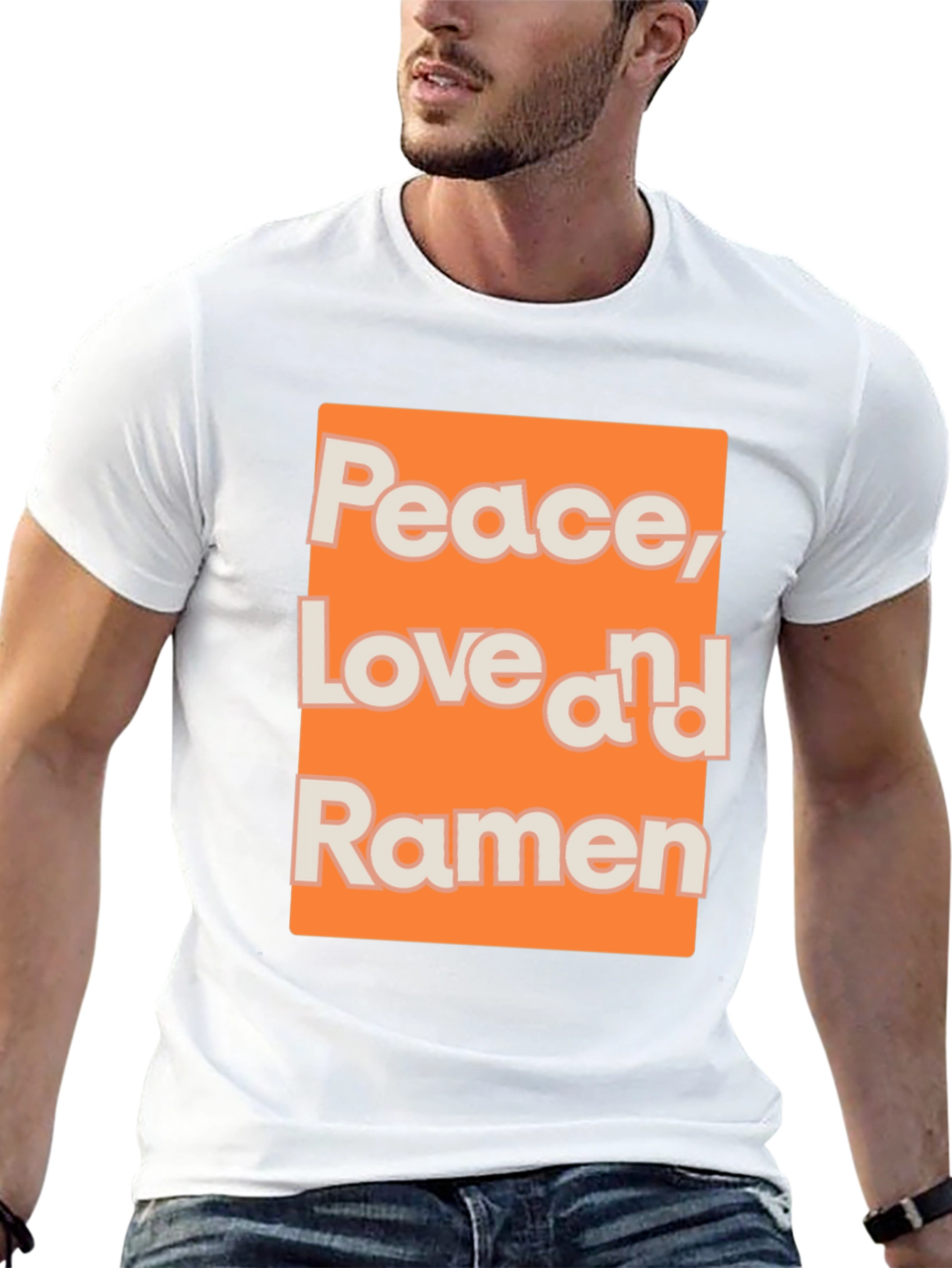 Peace Love Ramen Graphic Tee