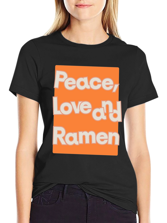 Peace Love Ramen Graphic Tee