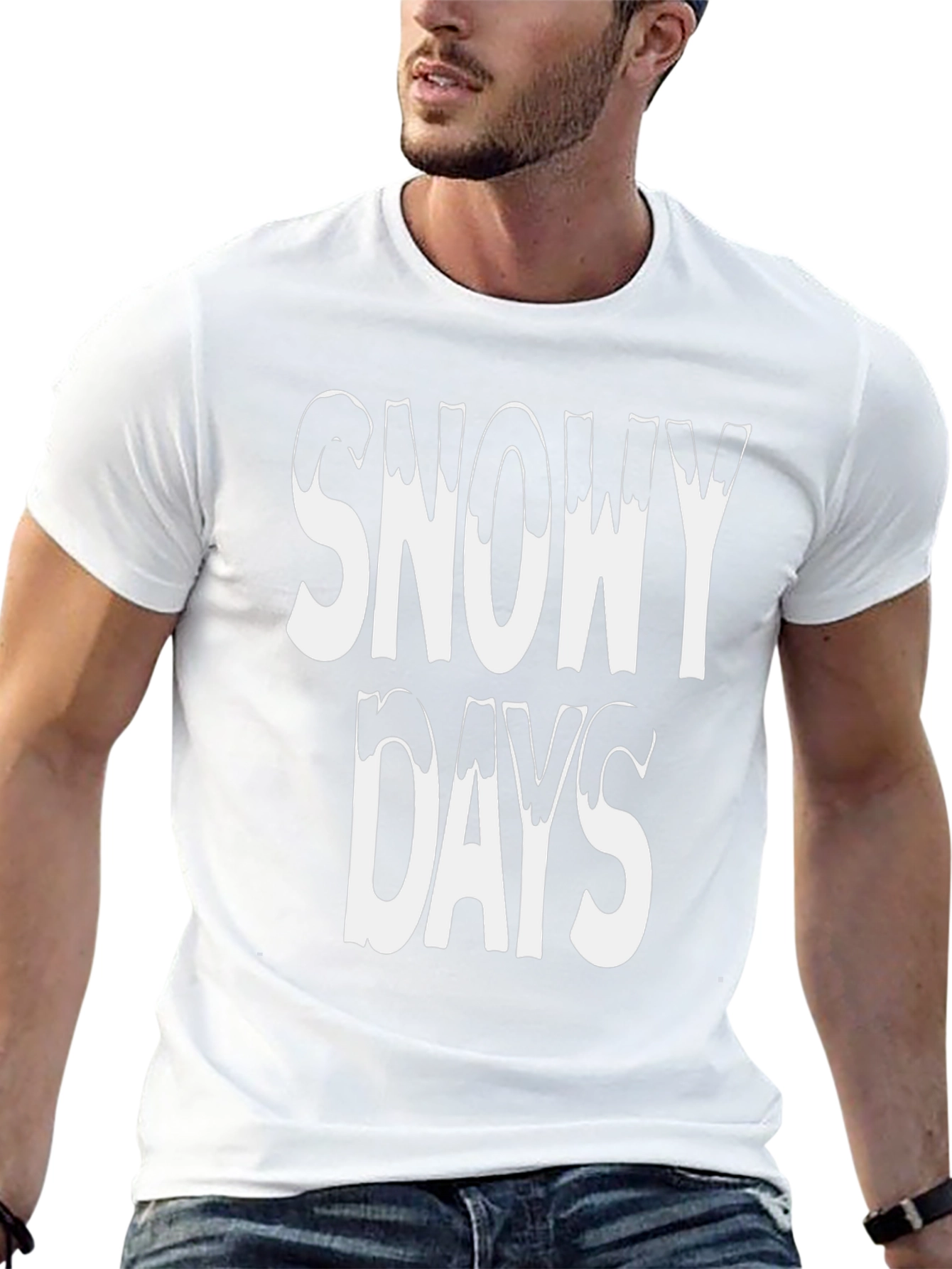 Snowy Days Graphic T-Shirt - Comfort & Style