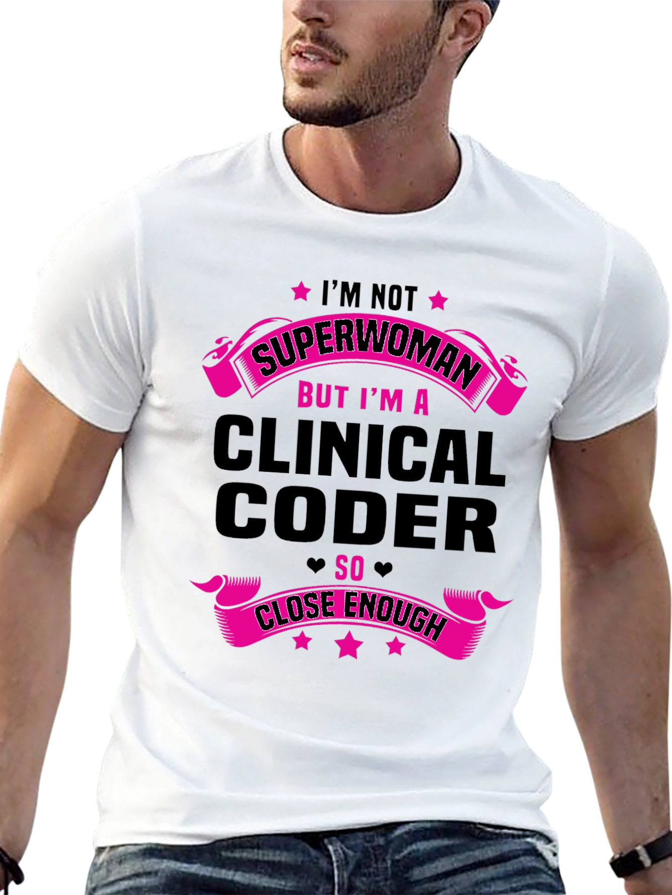 Clinical Coder Superwoman T-Shirt