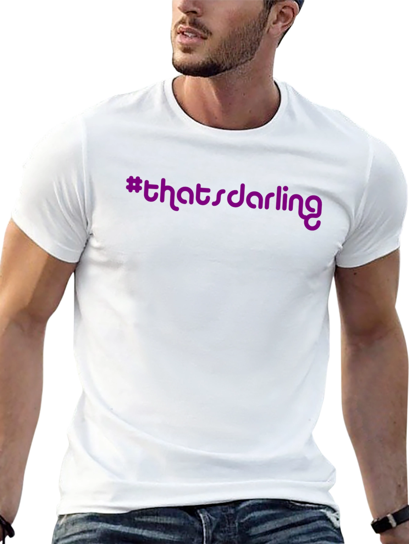 Thats Darling Graphic Tee - Stylish Casual Wear