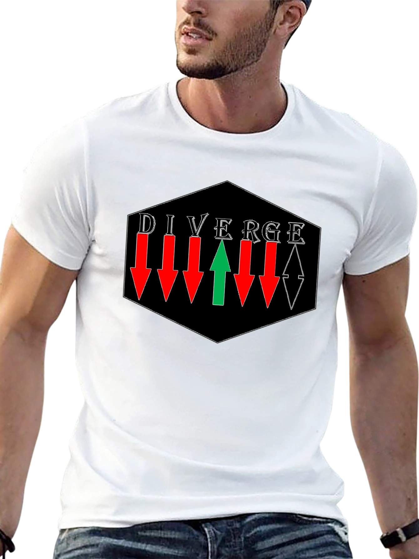 Diverge T-Shirt - Arrows Graphic Tee