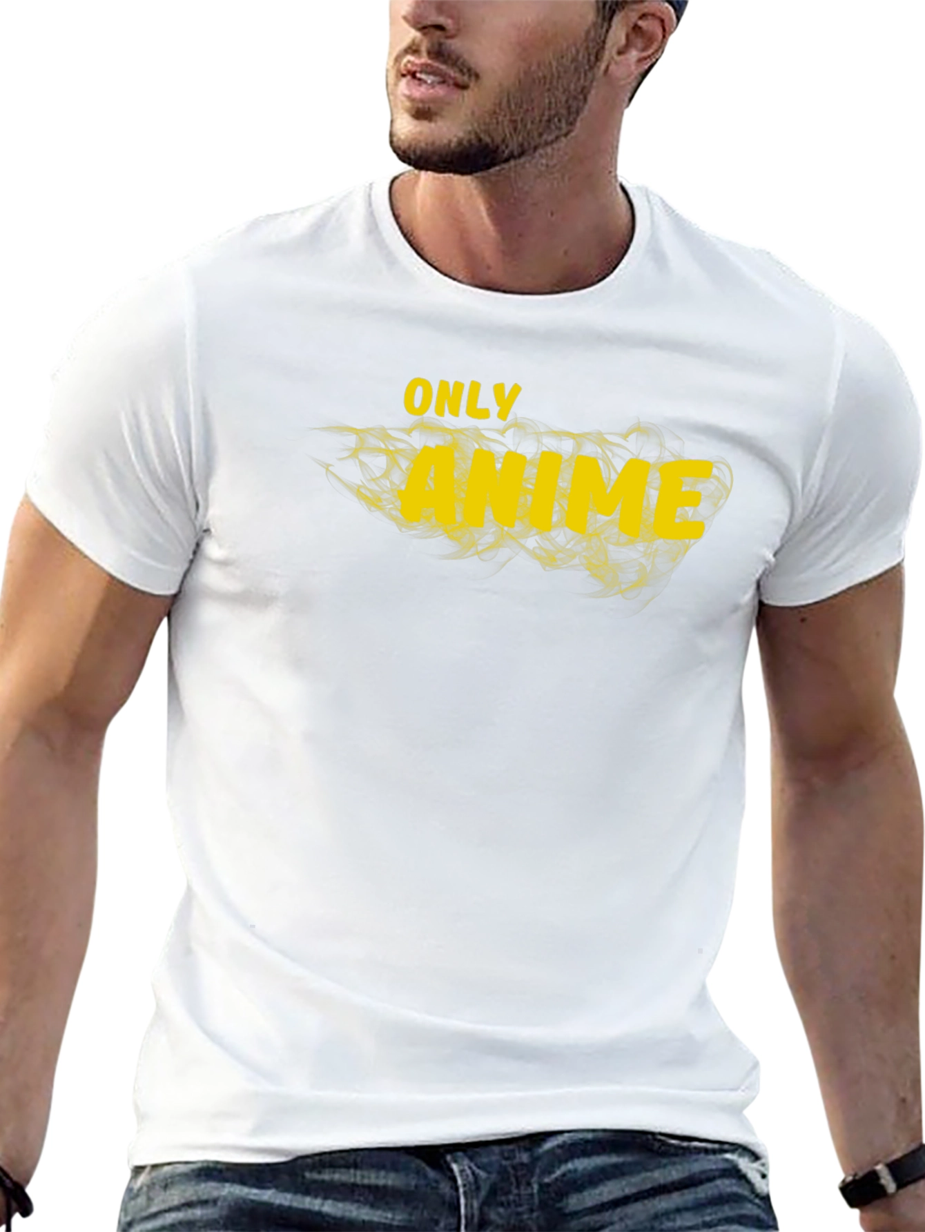 Only Anime Black T-Shirt