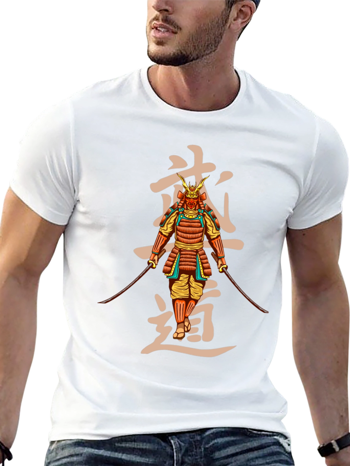 Samurai Bushido T-Shirt - Japanese Warrior Design