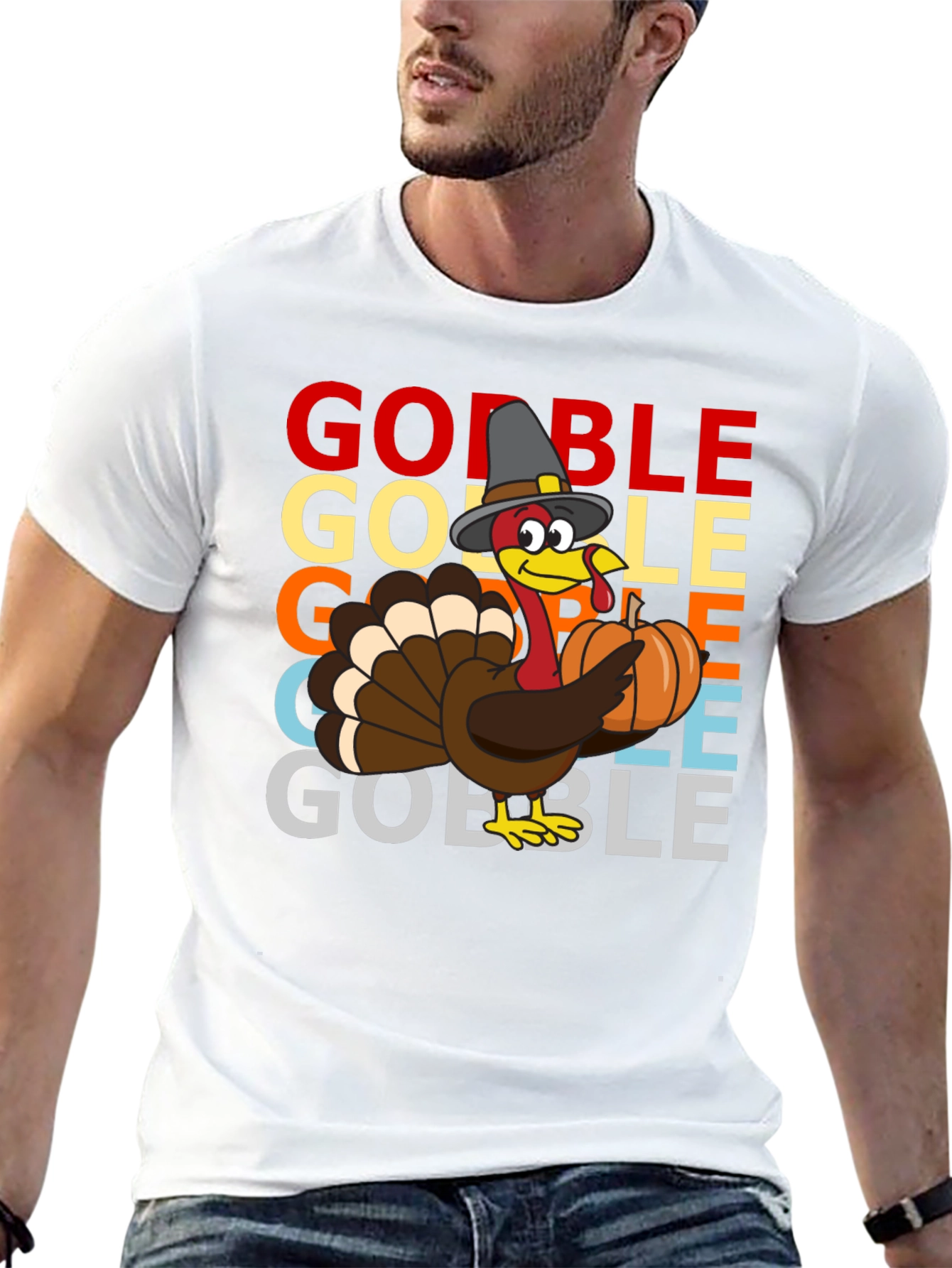Thanksgiving Turkey Gobble T-Shirt