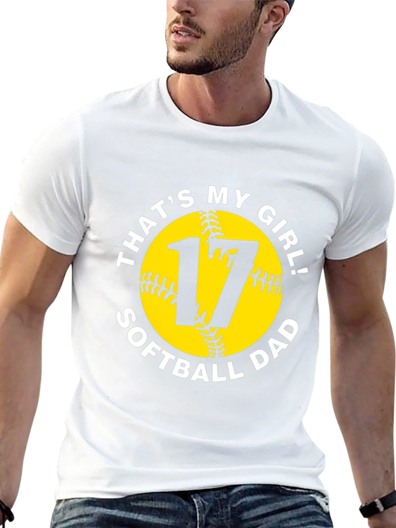 Thats My Girl! Softball Dad T-Shirt