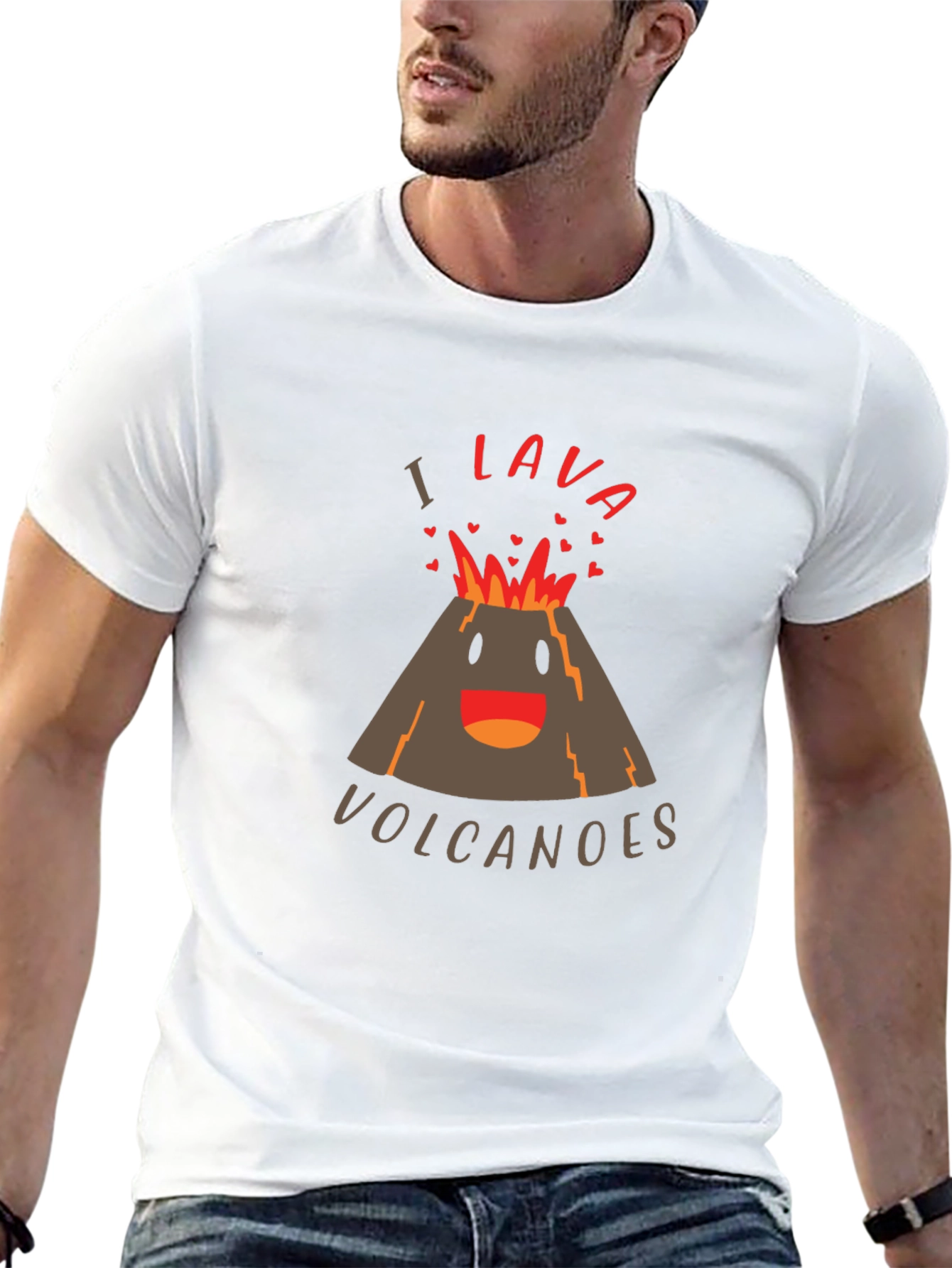 I Lava Volcanoes Graphic T-Shirt