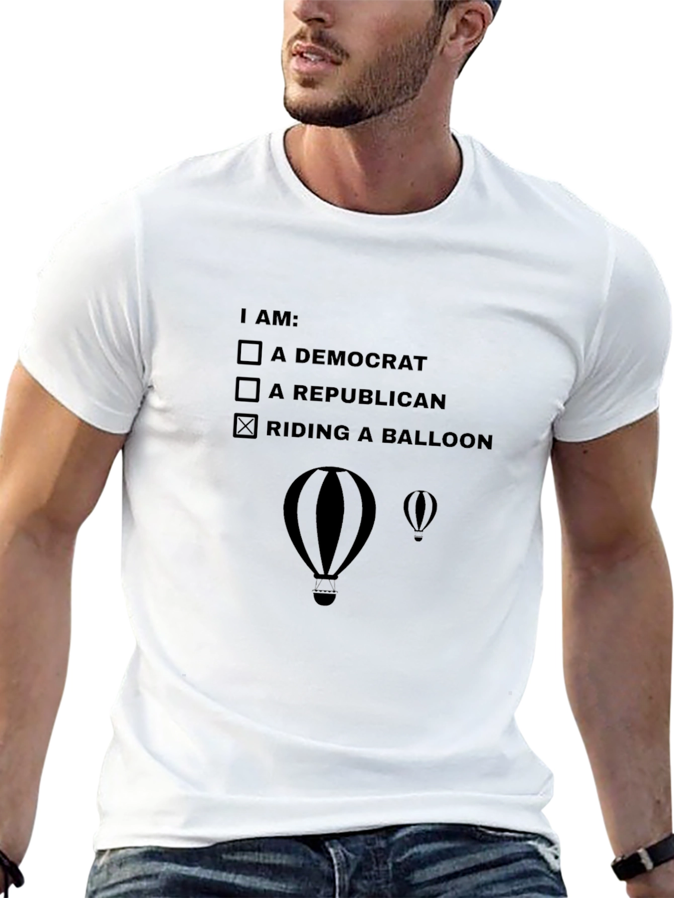 I Am Riding A Balloon T-Shirt