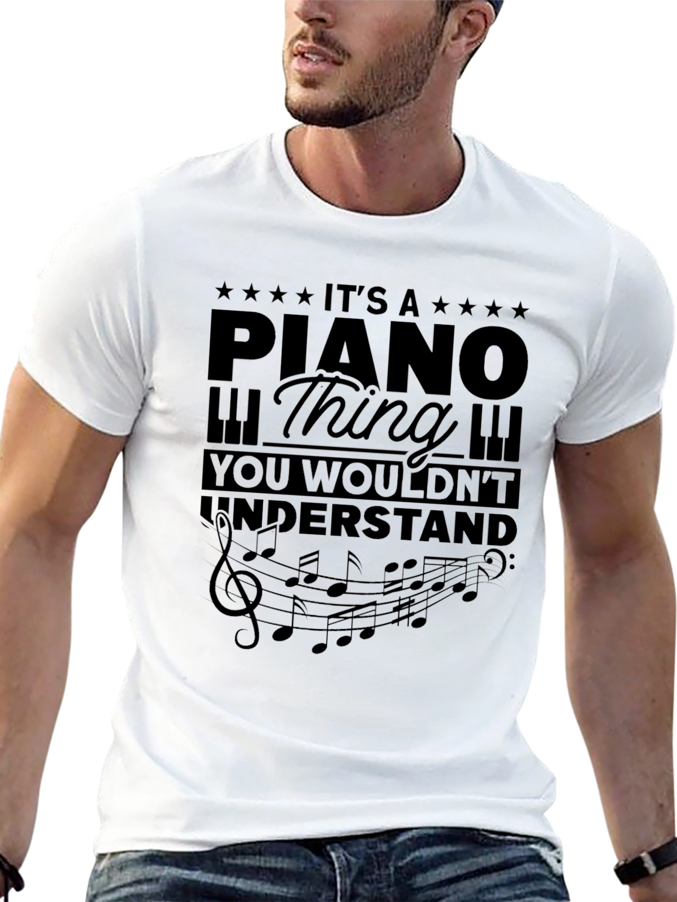 Its A Piano Thing Graphic T-Shirt