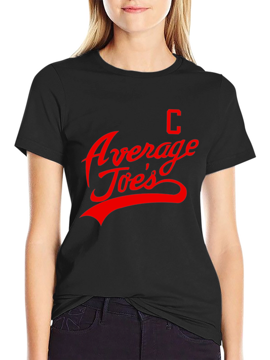 Average Joes T-Shirt - Retro Style Black Tee