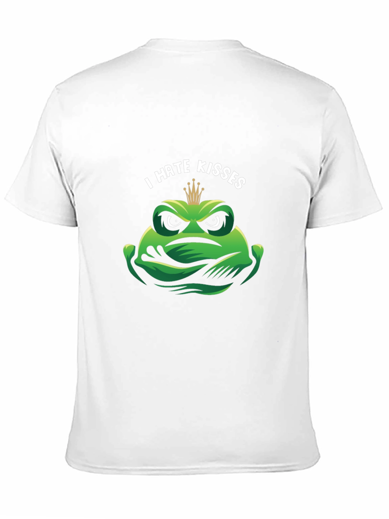I Hate Kisses Frog Graphic T-Shirt