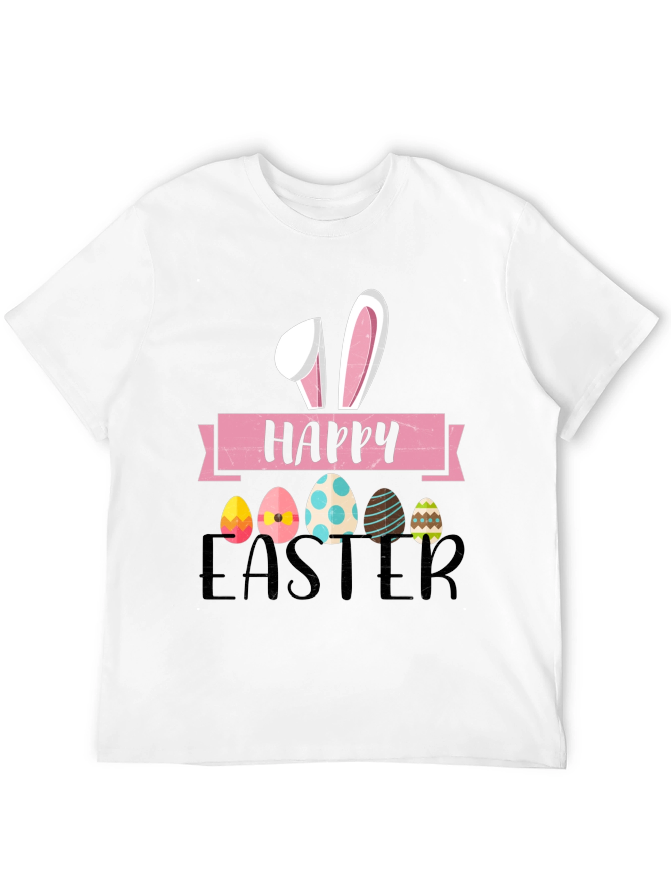 Happy Easter Bunny Ears Egg T-Shirt